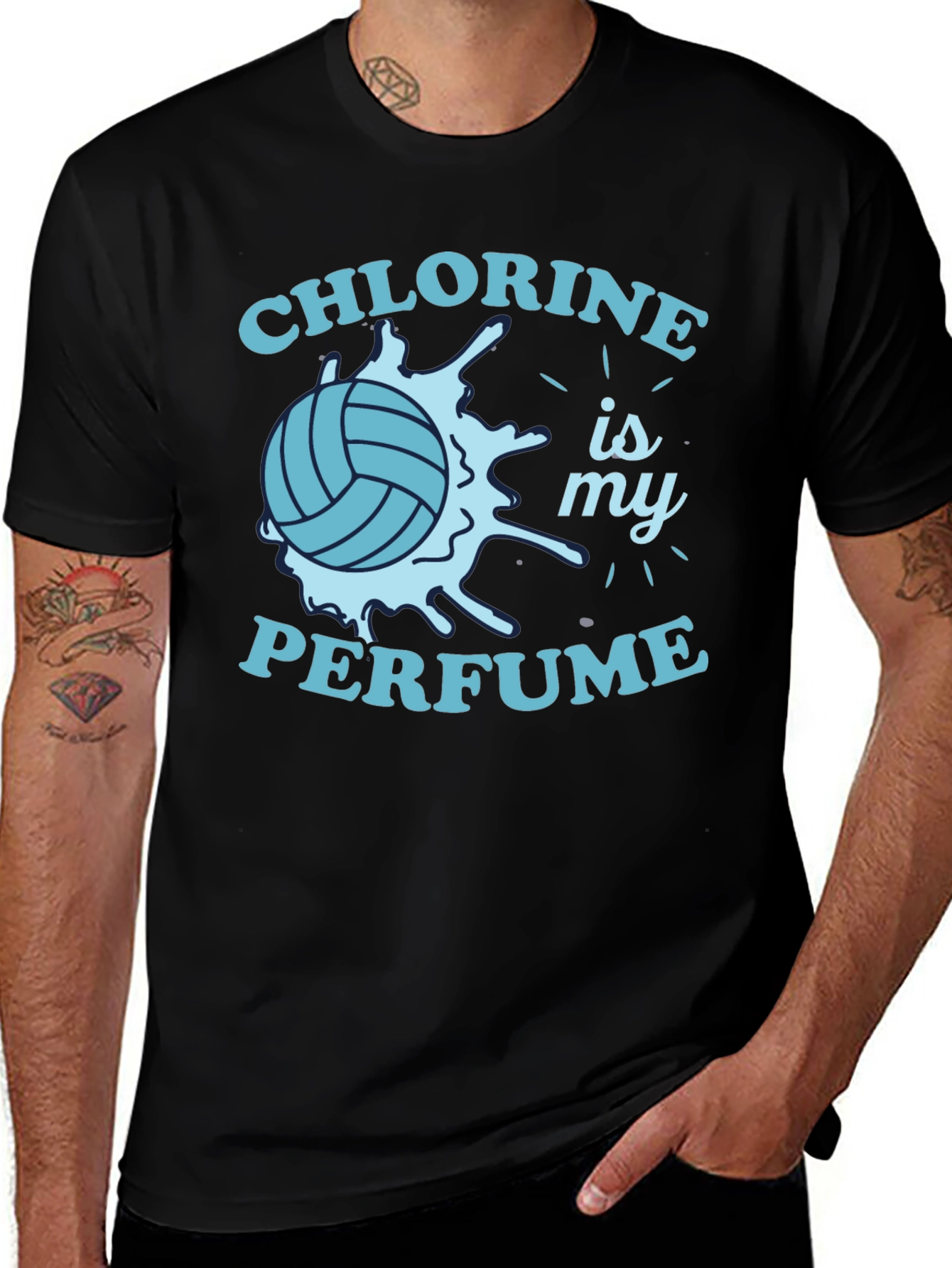 Variant 17 of Chlorine is My Perfume Graphic Tee