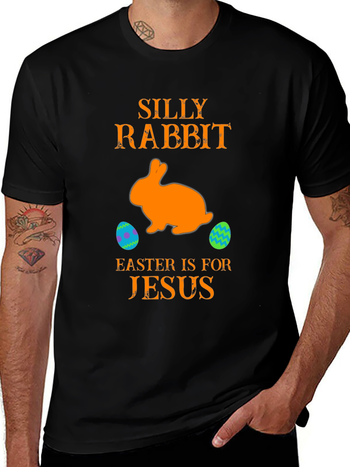 Variant 23 of Silly Rabbit Easter T-Shirt