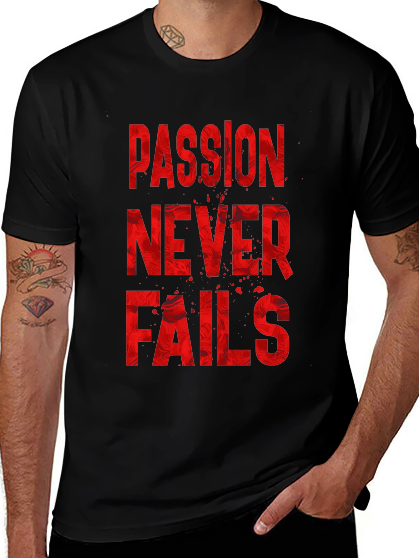Variant 8 of Passion Never Fails Graphic T-Shirt