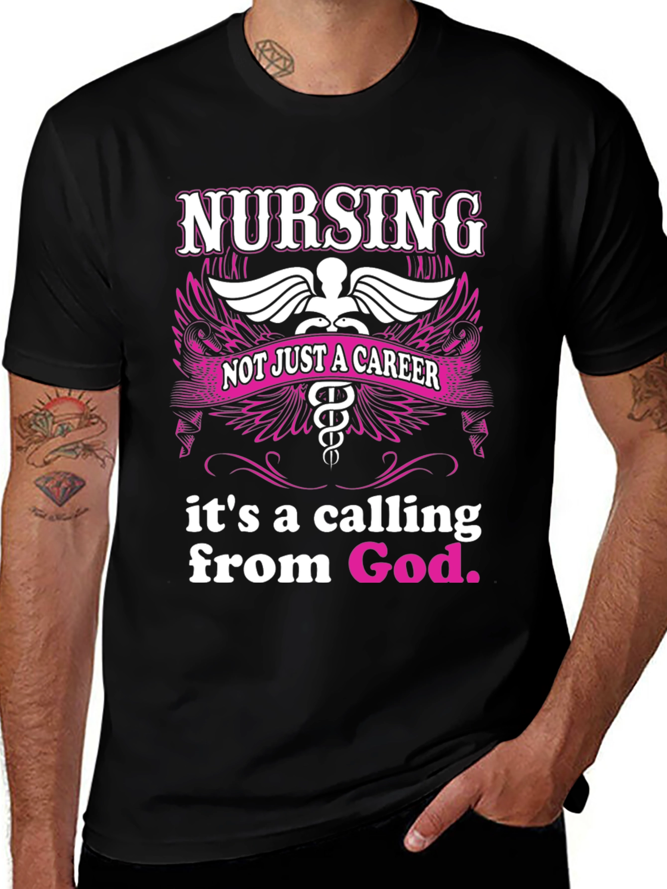 Variant 17 of Nursing Calling T-Shirt - Nurse Appreciation Gift