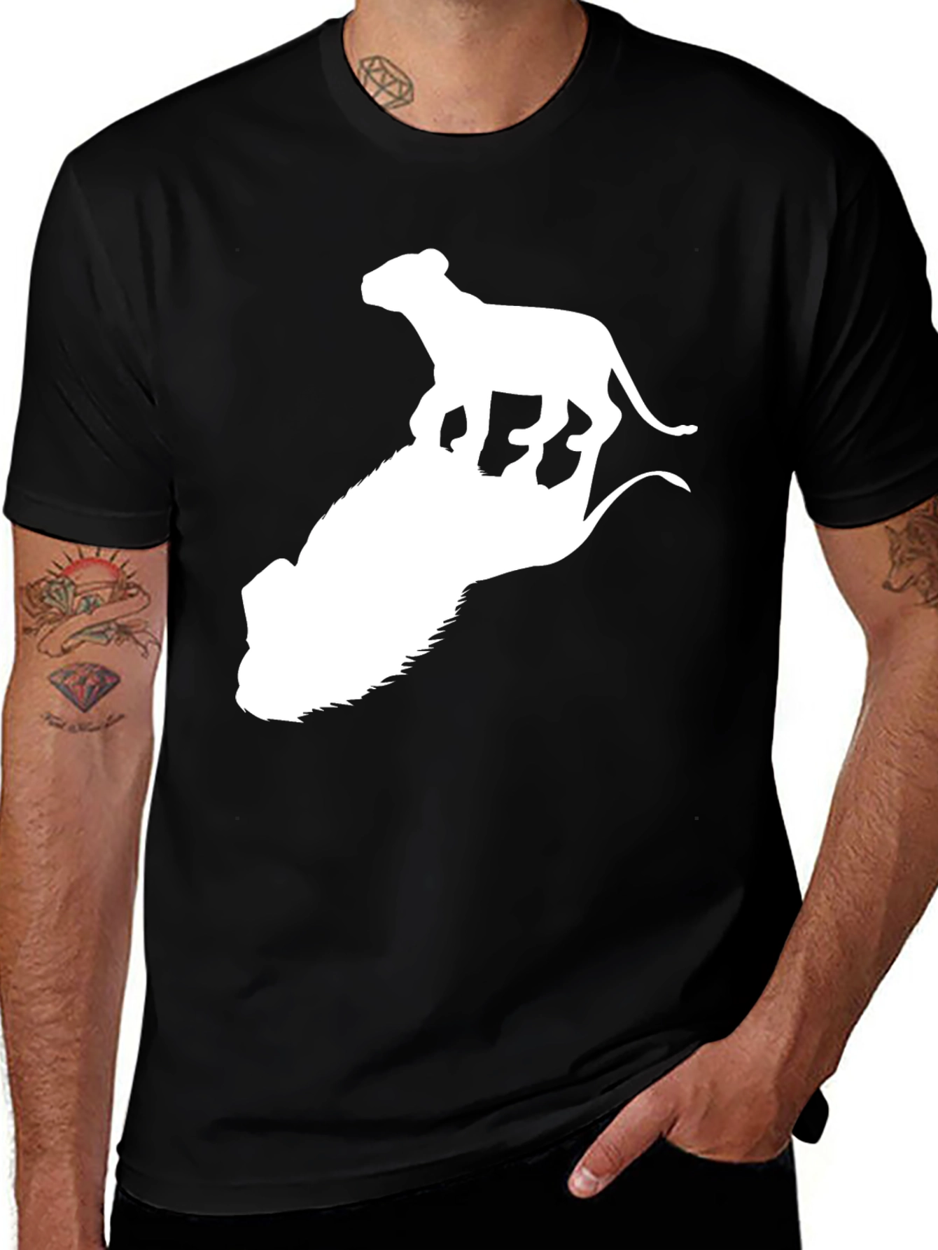 Lion King Graphic Tee - Simba on Pride Rock