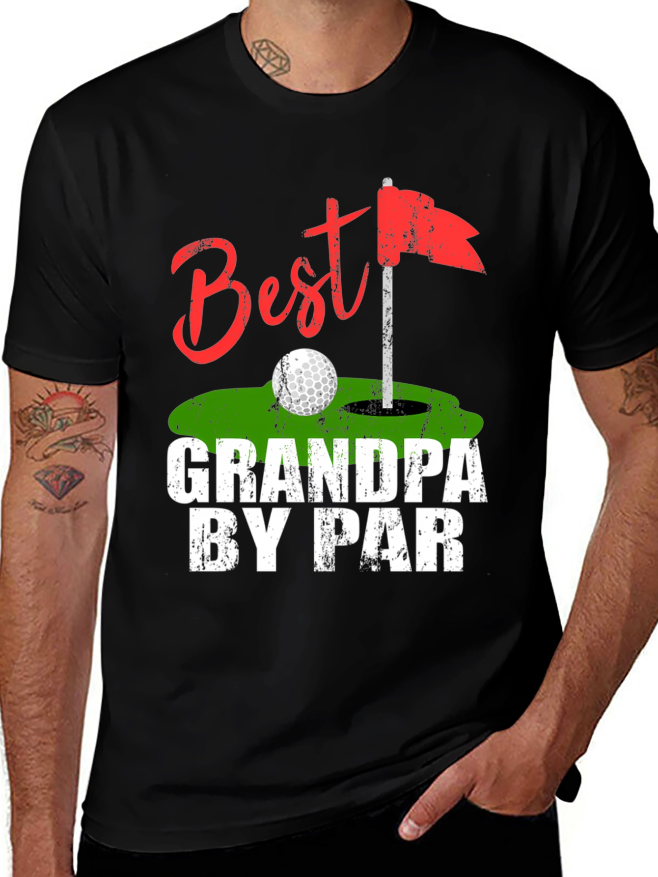 Variant 5 of Best Grandpa By Par Golf T-Shirt