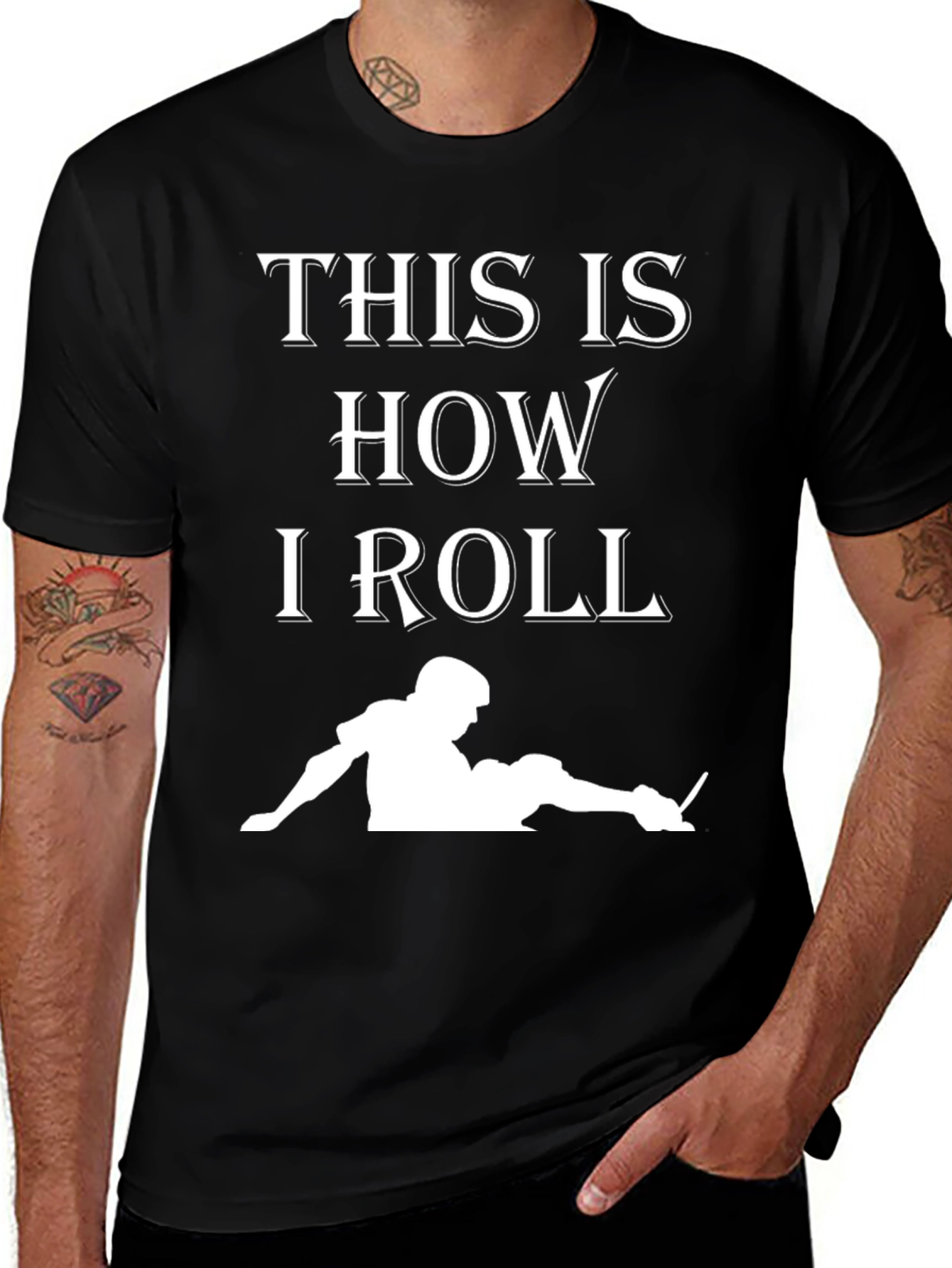 This Is How I Roll Pool Player T-Shirt