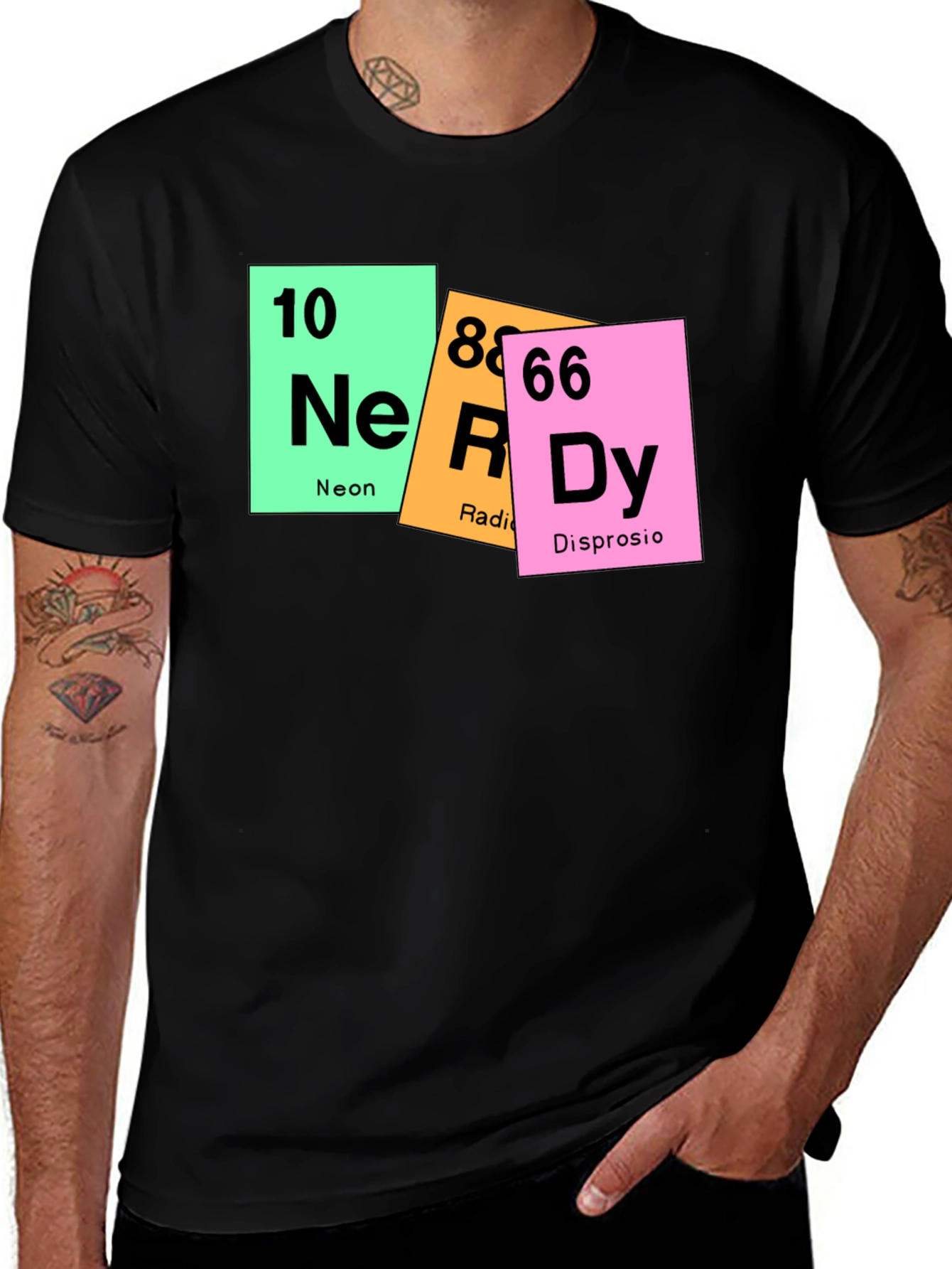 Nerdy Periodic Table T-Shirt