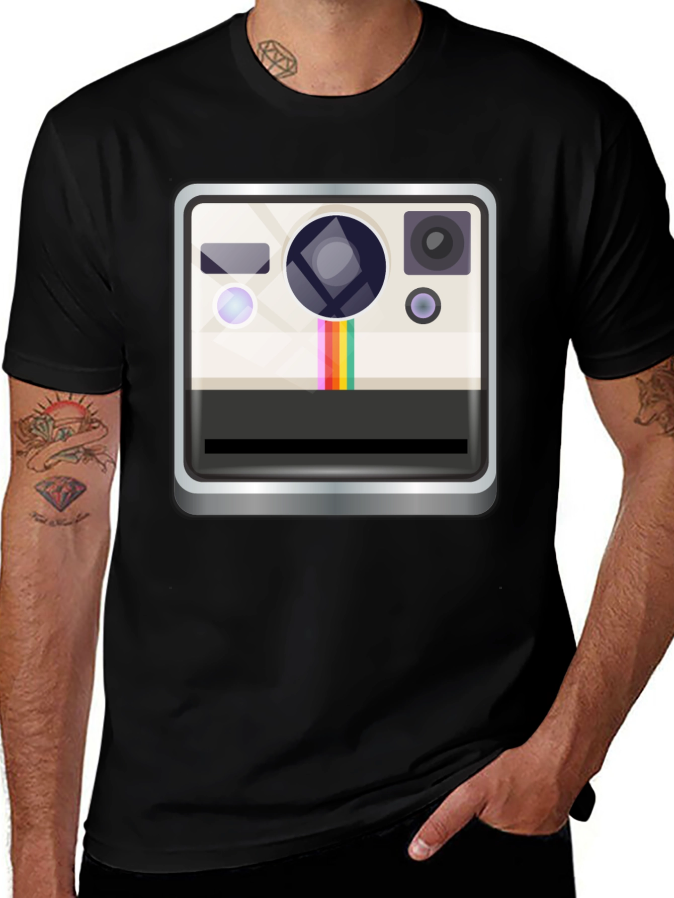 Variant 24 of Retro Camera Graphic T-Shirt - Stylish Unisex Tee
