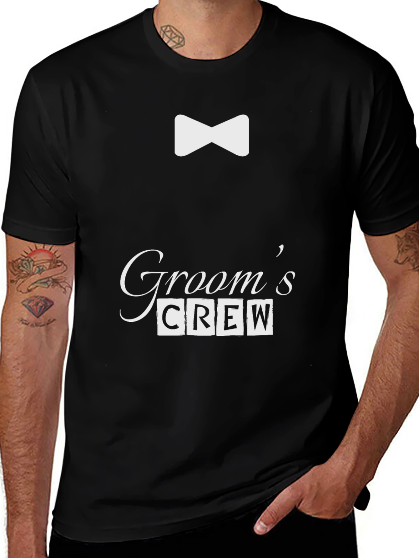 Groom's Crew Wedding Party T-Shirt
