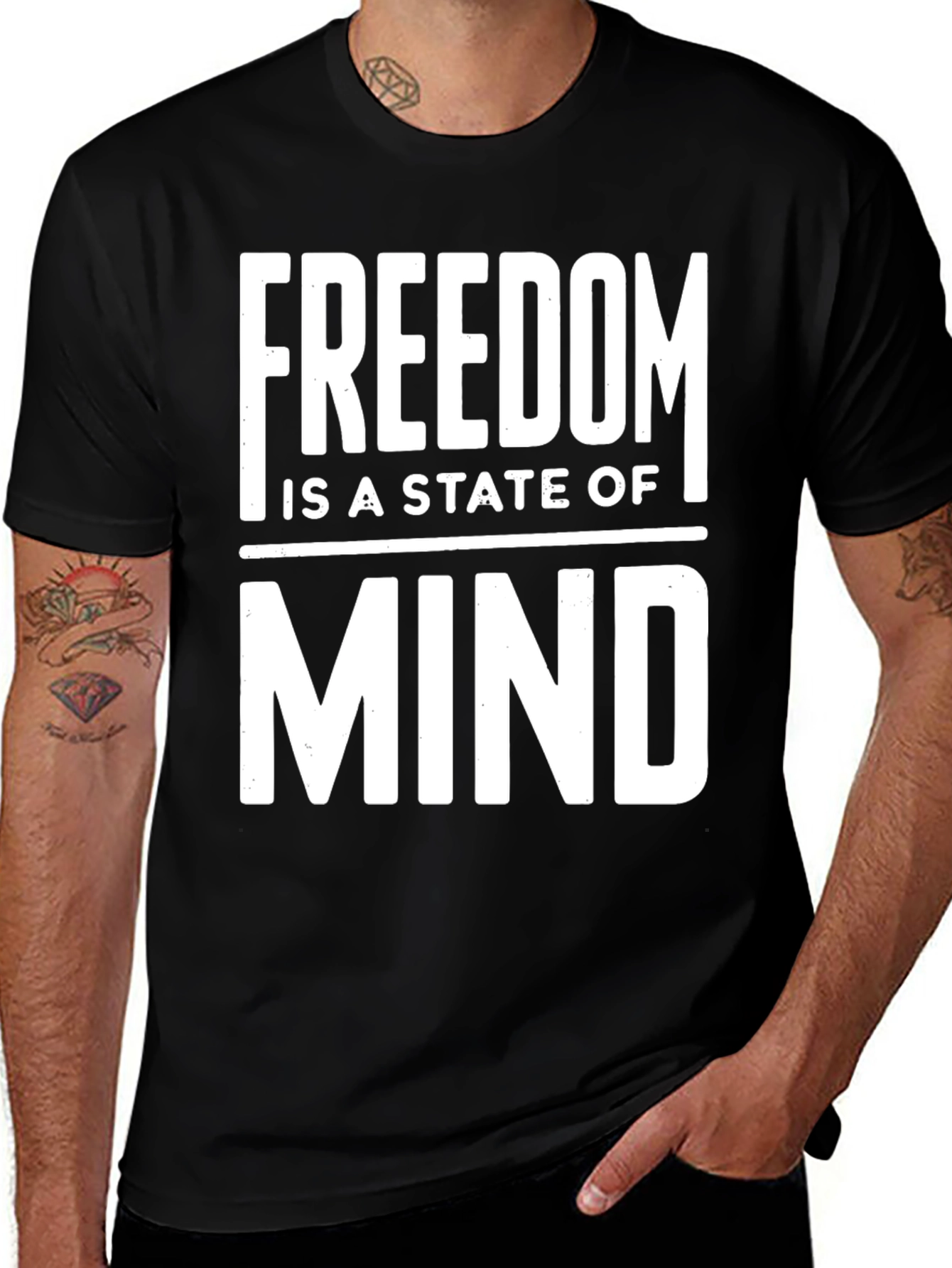 Variant 28 of Freedom State of Mind Graphic Tee