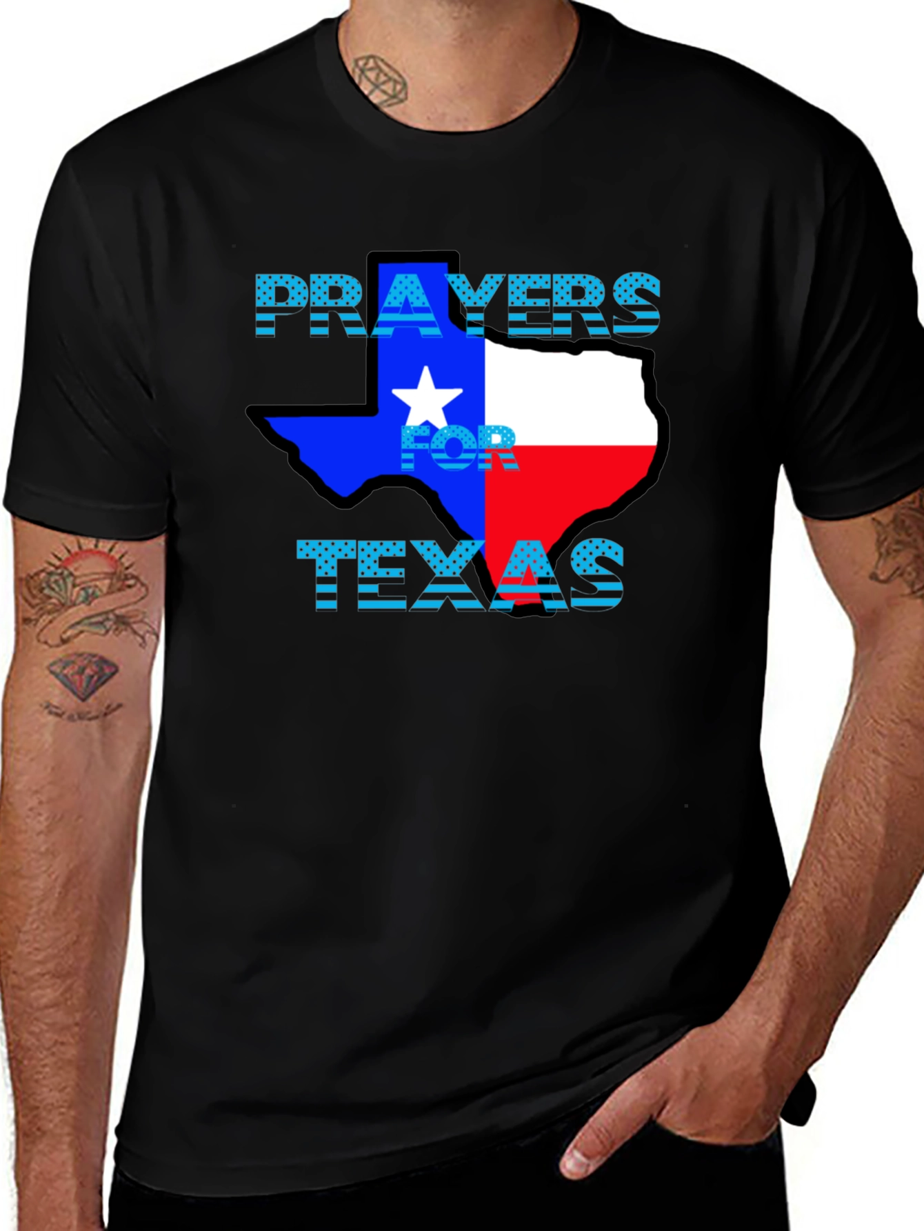Prayers For Texas T-Shirt - Support Texas