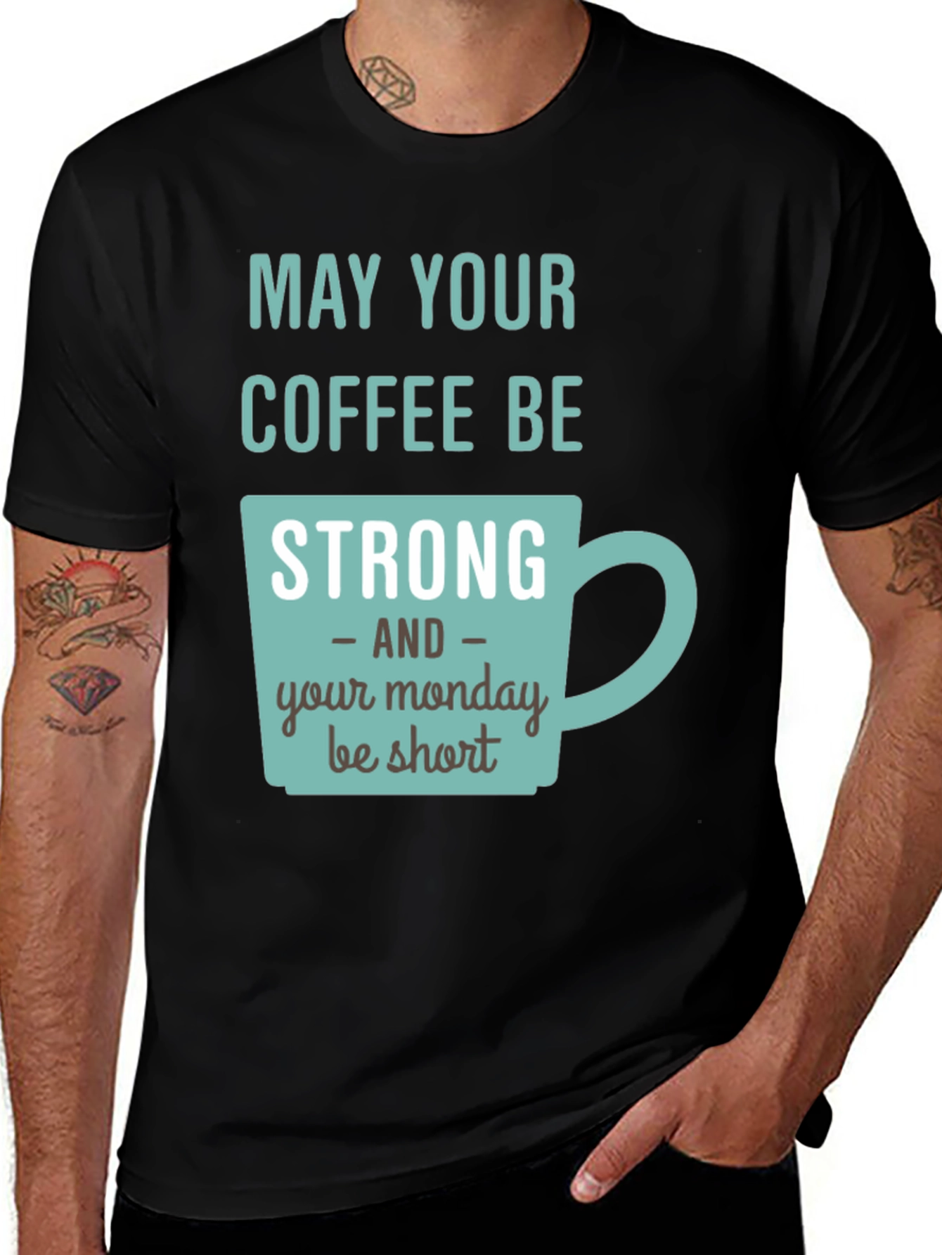 Variant 15 of Strong Coffee Monday T-Shirt