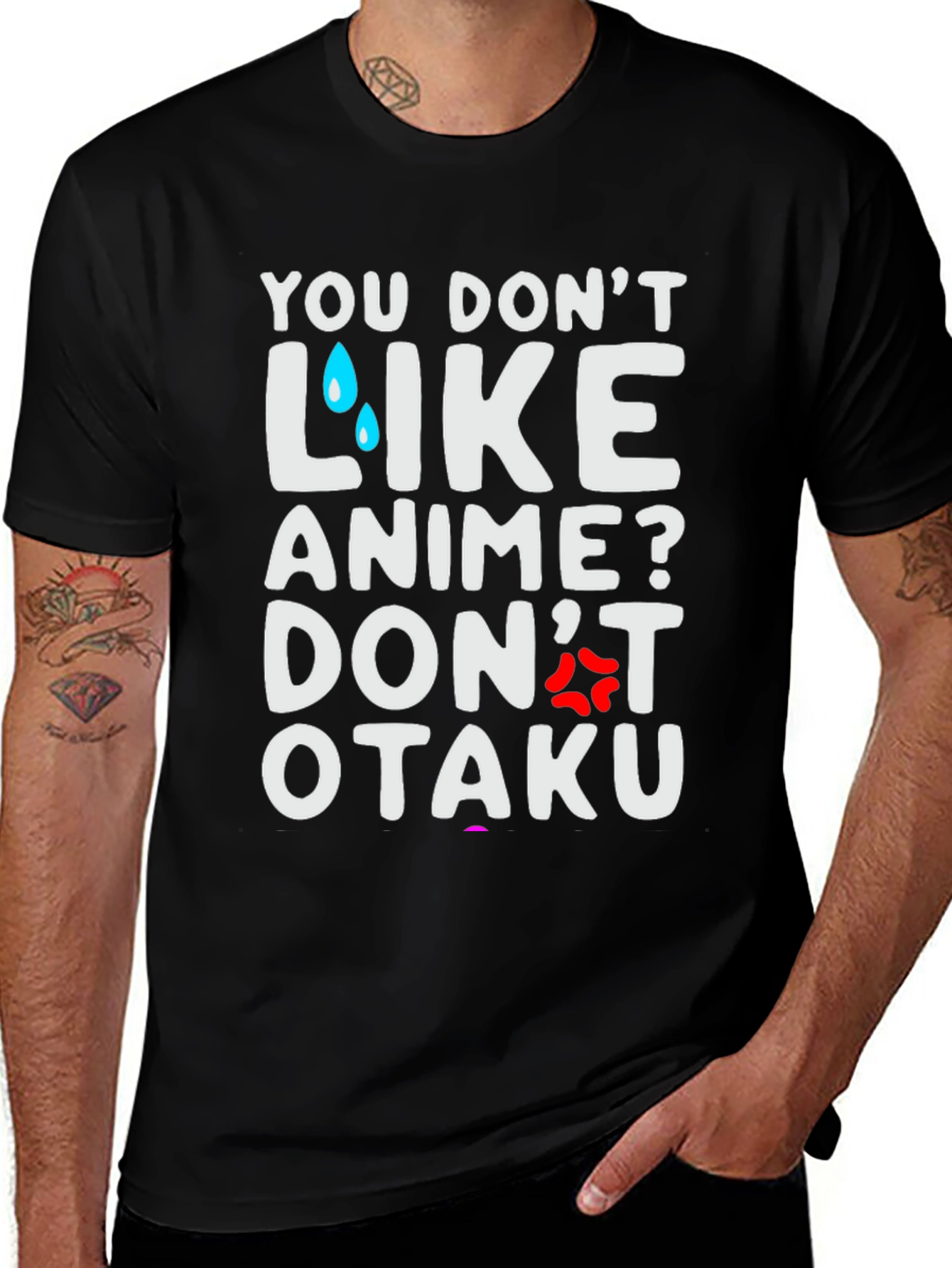 Variant 8 of Anime Lover T-Shirt: You Don't Like Anime? Don't Otaku