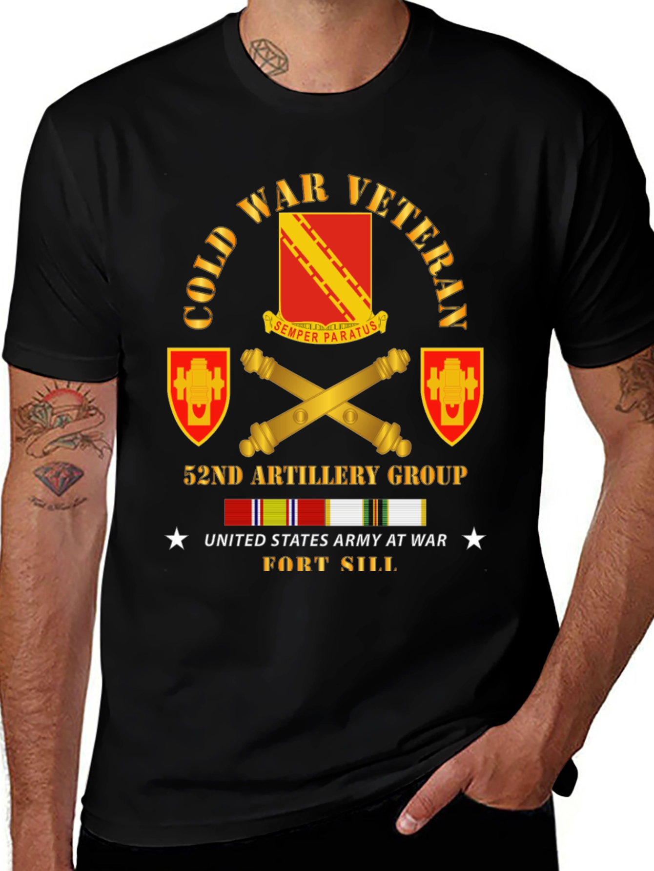 Cold War Veteran 52nd Artillery Group T-Shirt