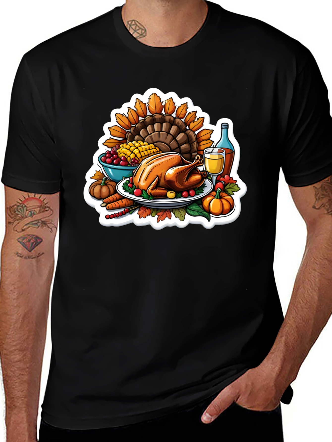 Thanksgiving Feast Graphic Tee