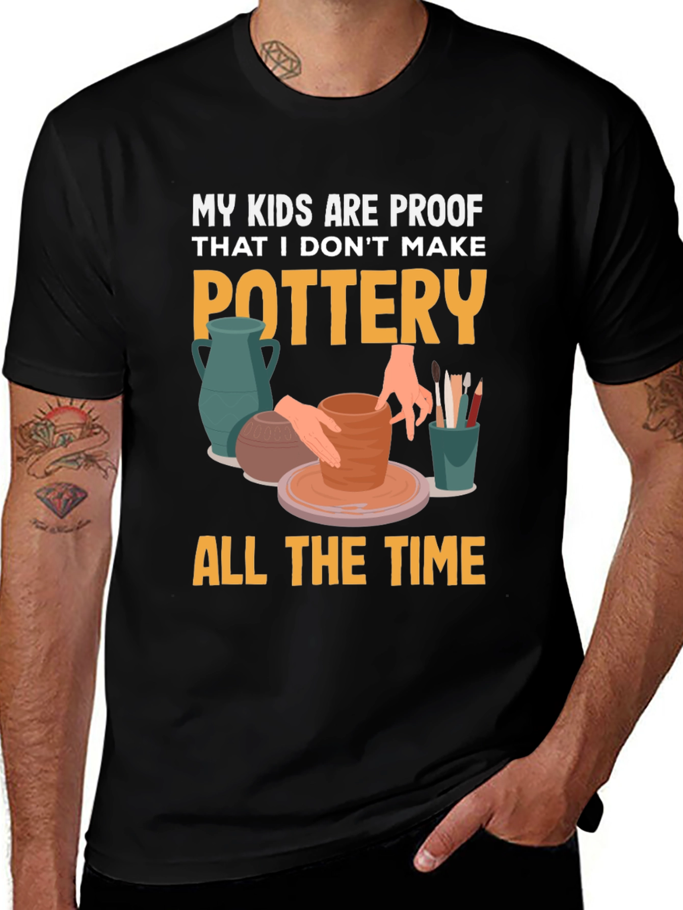 Variant 11 of Pottery Humor Graphic Tee