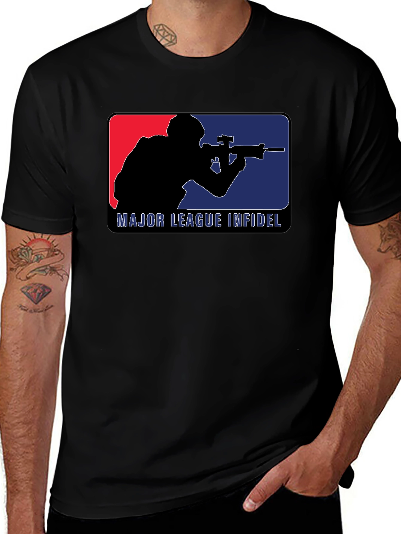 Major League Infidel T-Shirt - Tactical Graphic Tee