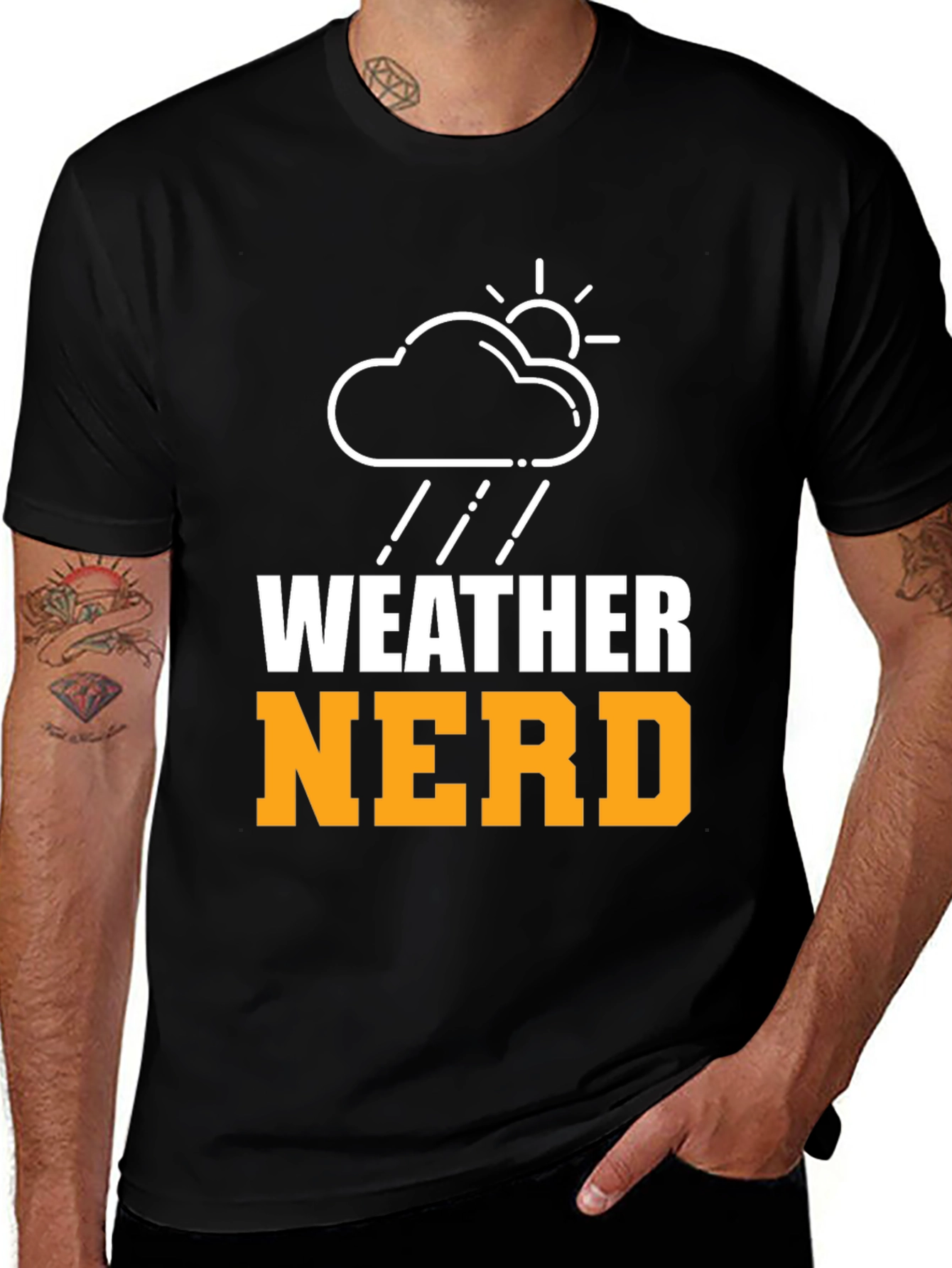 Variant 23 of Weather Nerd Graphic T-Shirt - Unique Gift