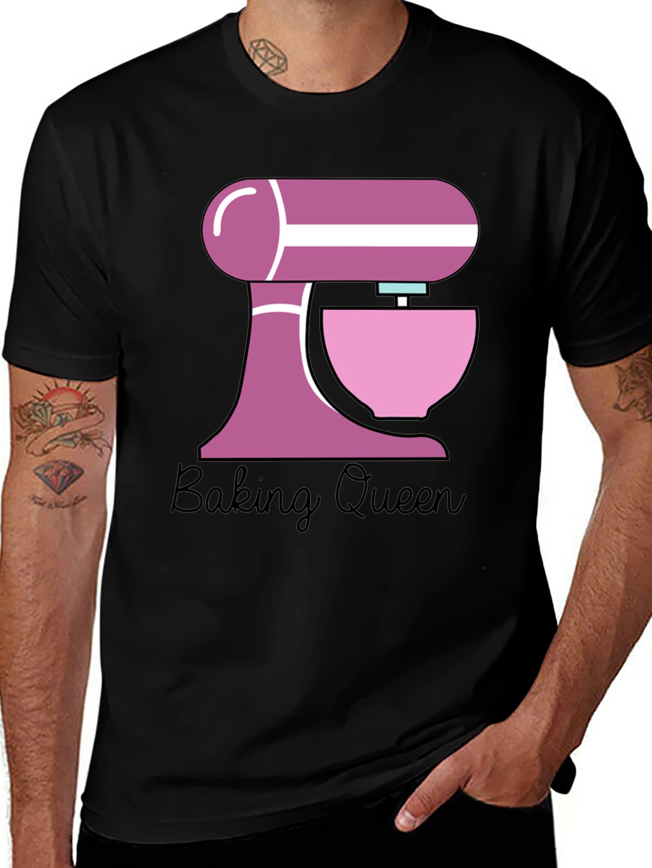 Baking Queen T-Shirt - Stand Mixer Graphic Tee