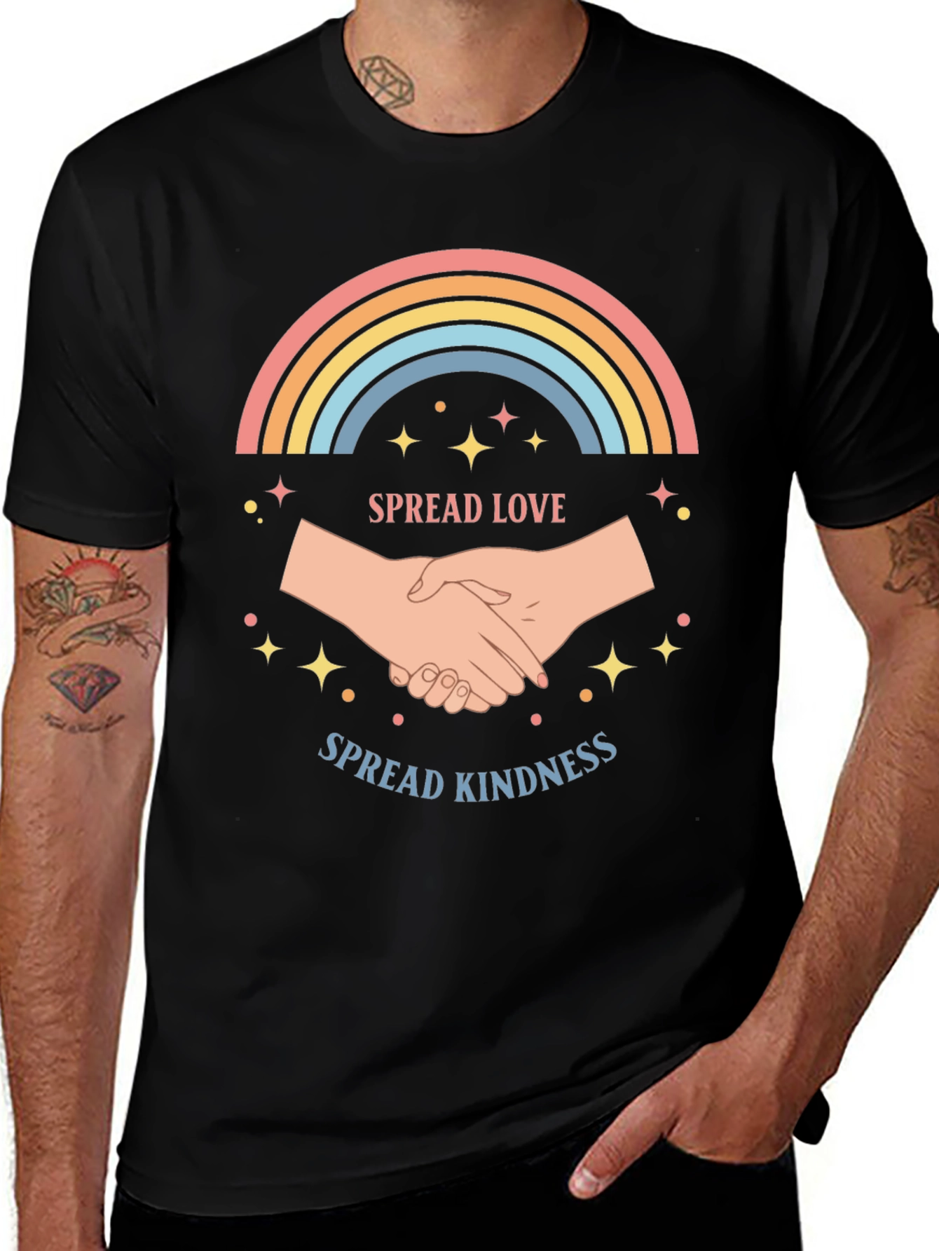 Spread Love & Kindness Graphic T-Shirt