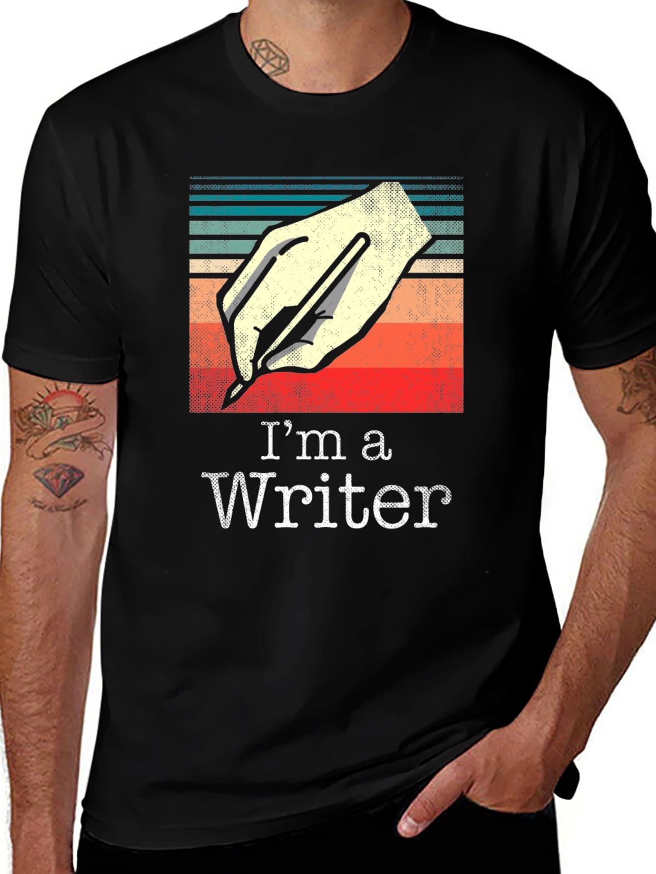 I'm a Writer Graphic Tee - Vintage Style