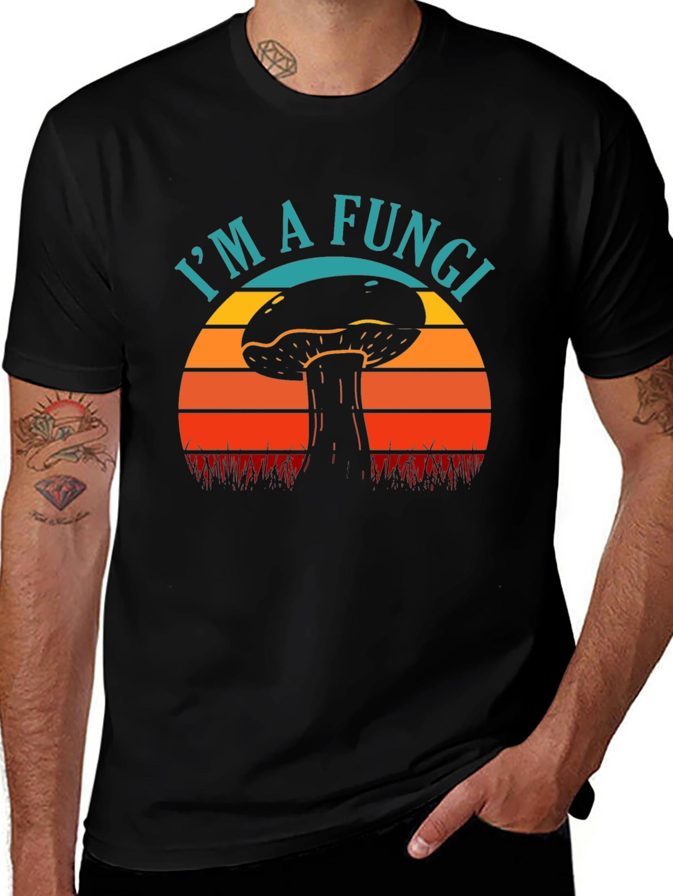 I'm A Fungi Retro Mushroom T-Shirt