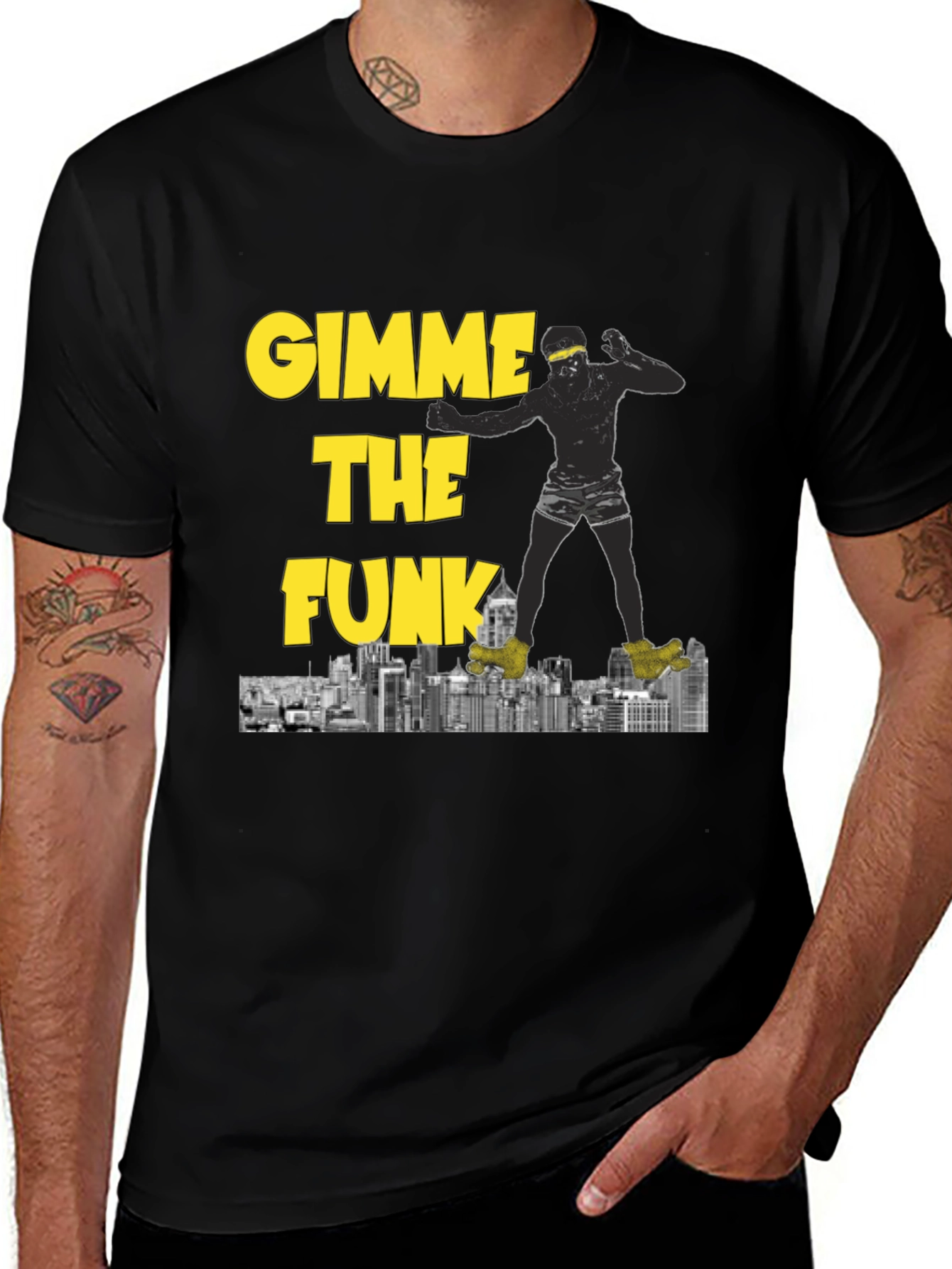 Variant 19 of Gimme the Funk T-Shirt - Cool Graphic Tee