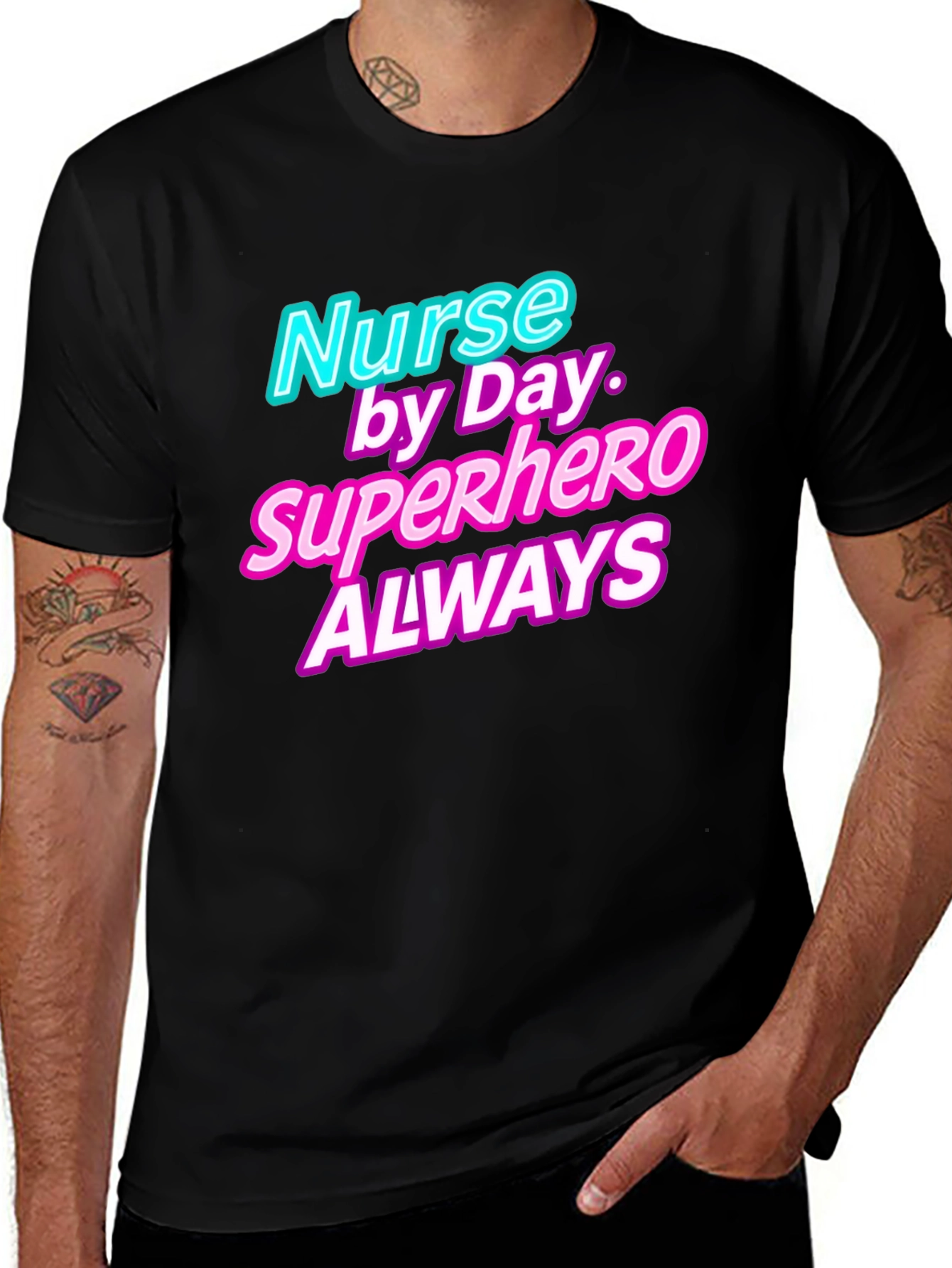 Variant 29 of Nurse Superhero T-Shirt - Medical Hero Apparel