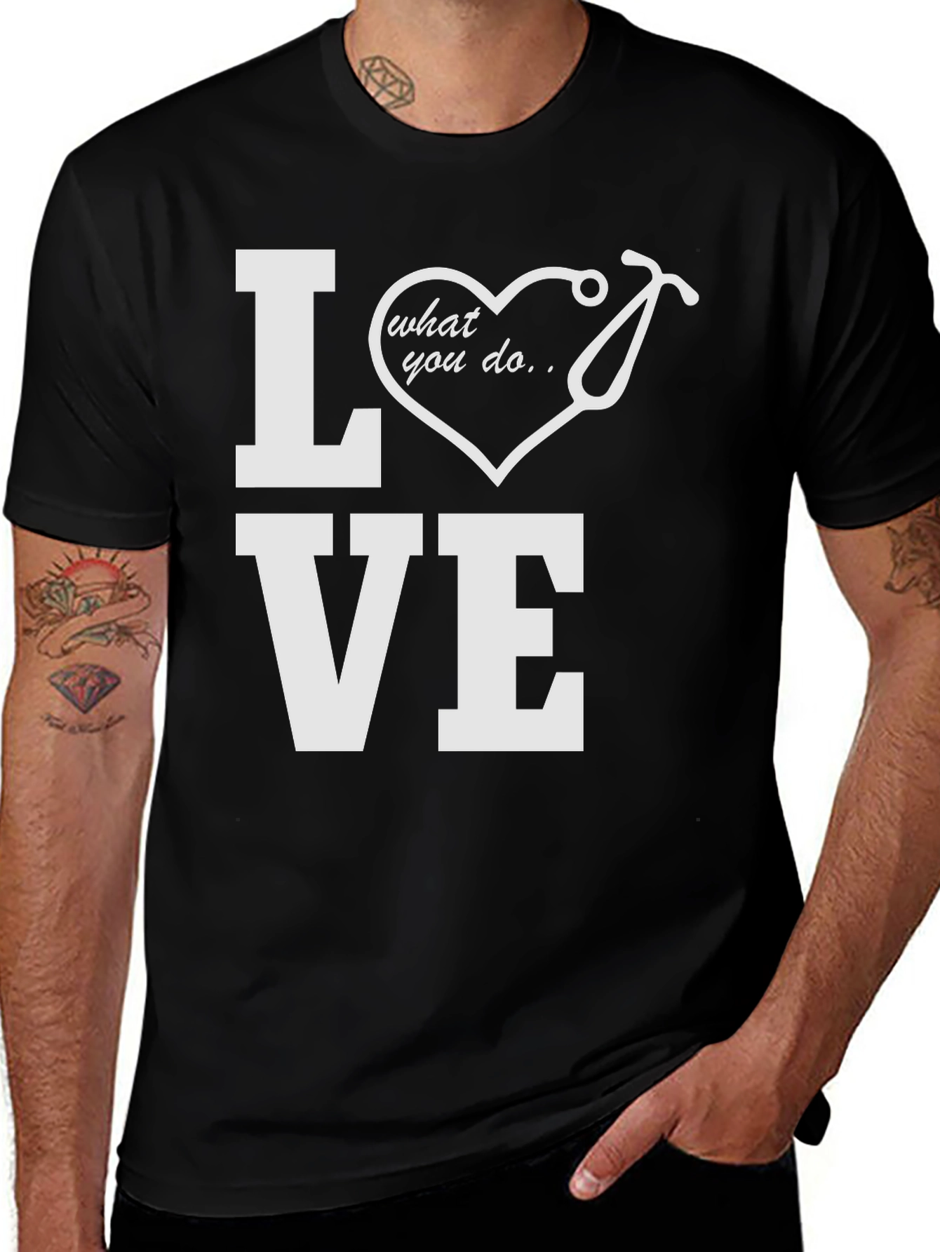 Variant 7 of Love What You Do T-Shirt - Medical Professional Tee