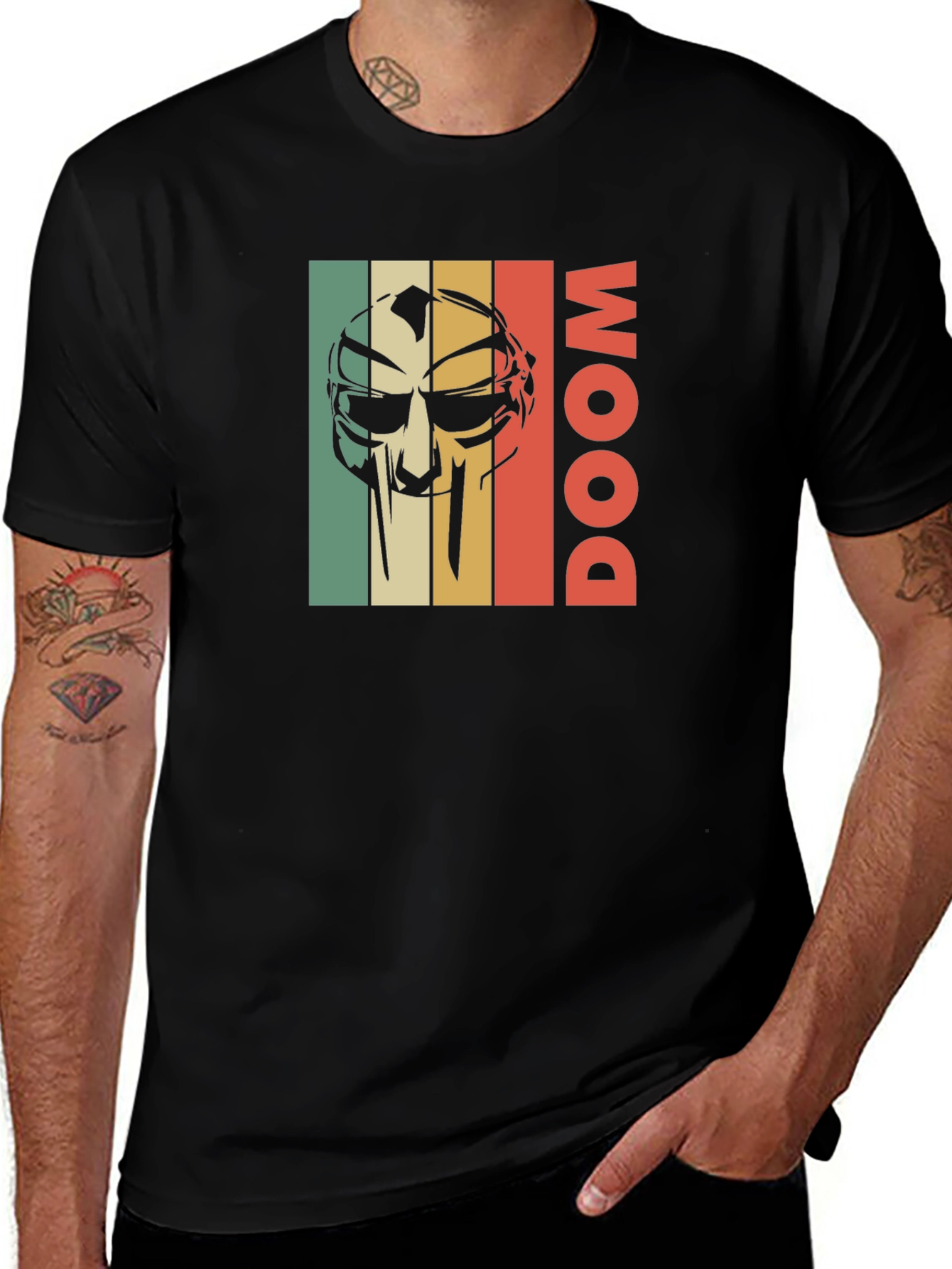 MF Doom Retro Style T-Shirt