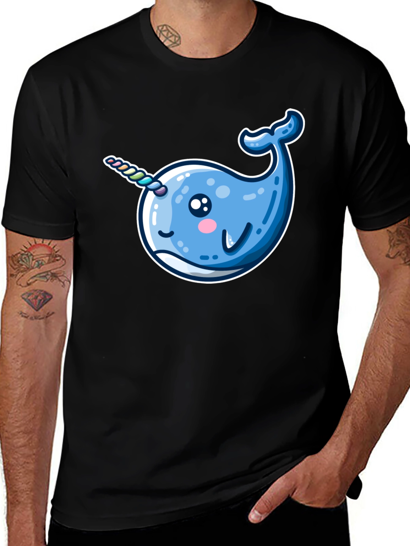 Variant 28 of Narwhal Unicorn of the Sea Graphic T-Shirt