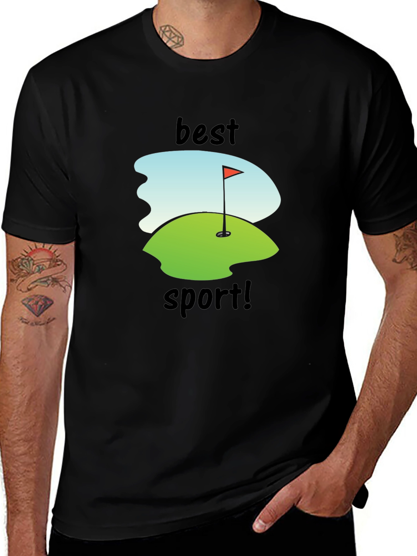 Variant 27 of Best Sport! Golf T-Shirt