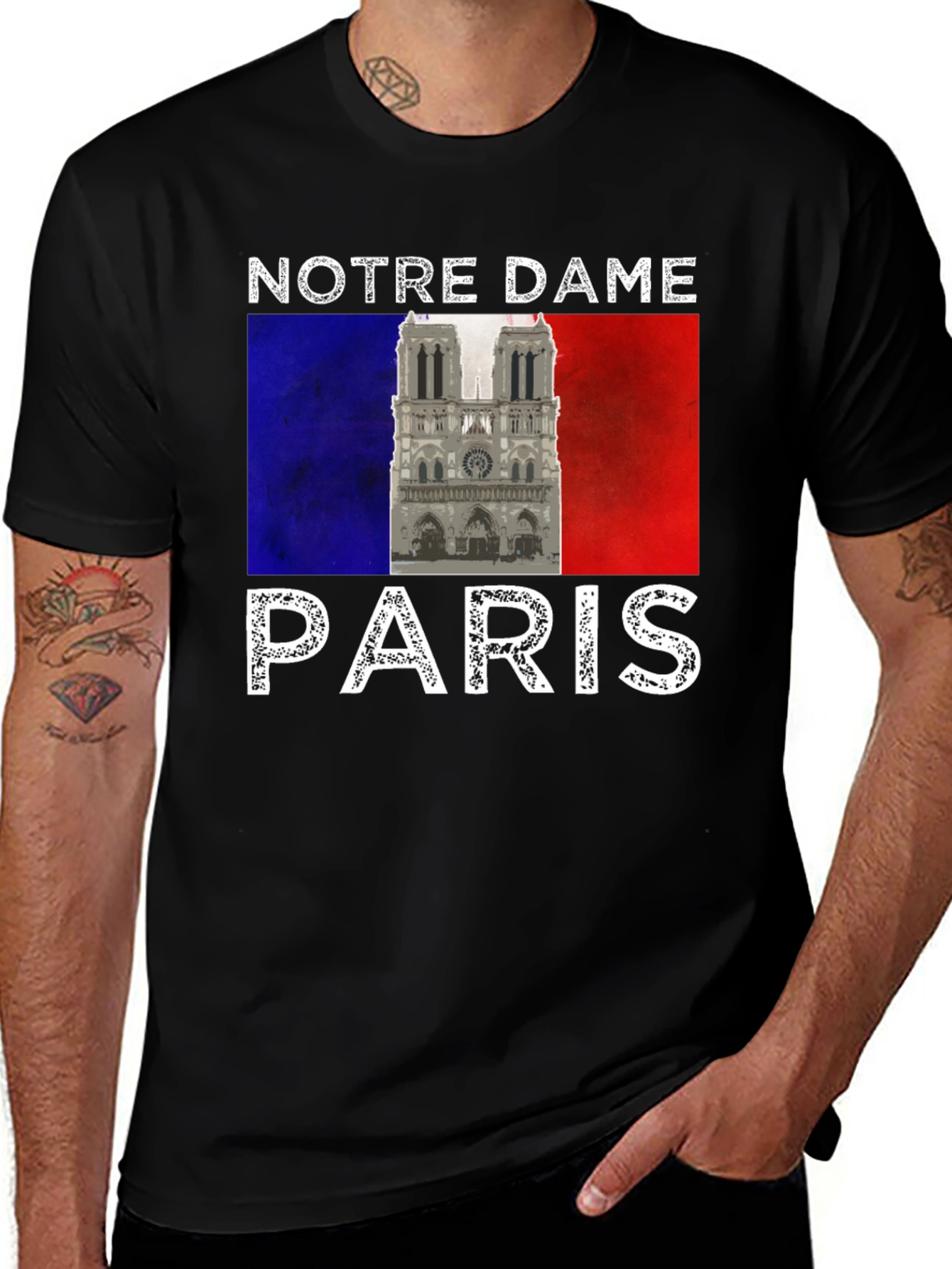 Notre Dame Paris Graphic Tee