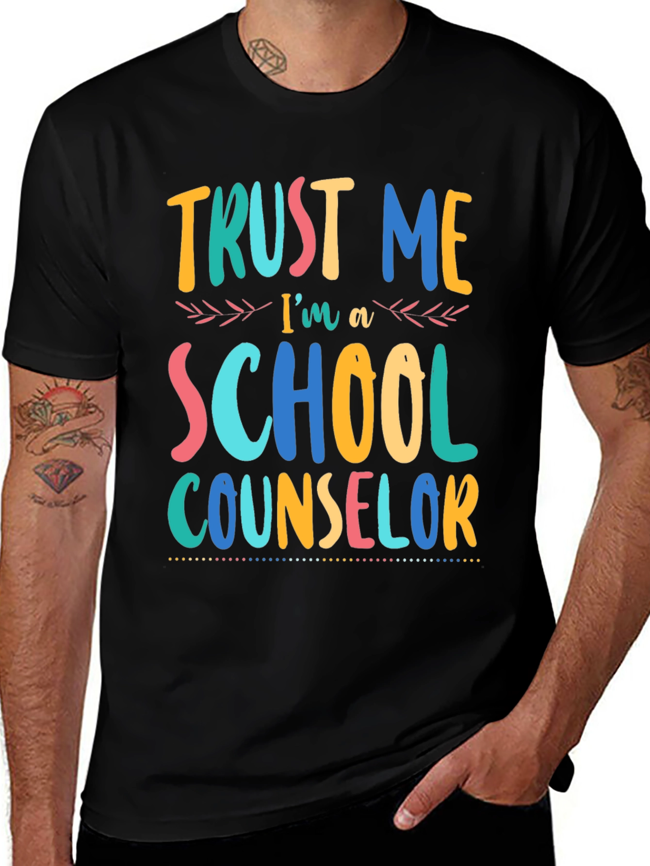 Variant 14 of Trust Me, I'm a School Counselor T-Shirt