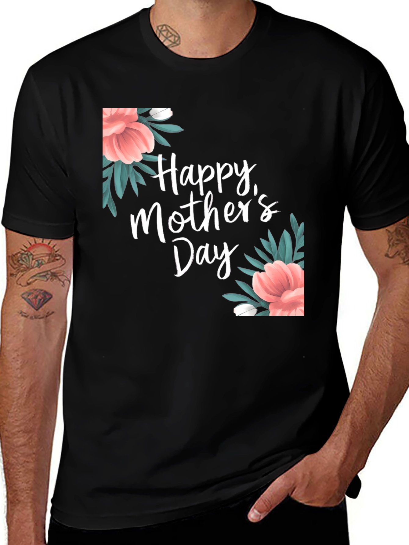 Happy Mother's Day Floral T-Shirt