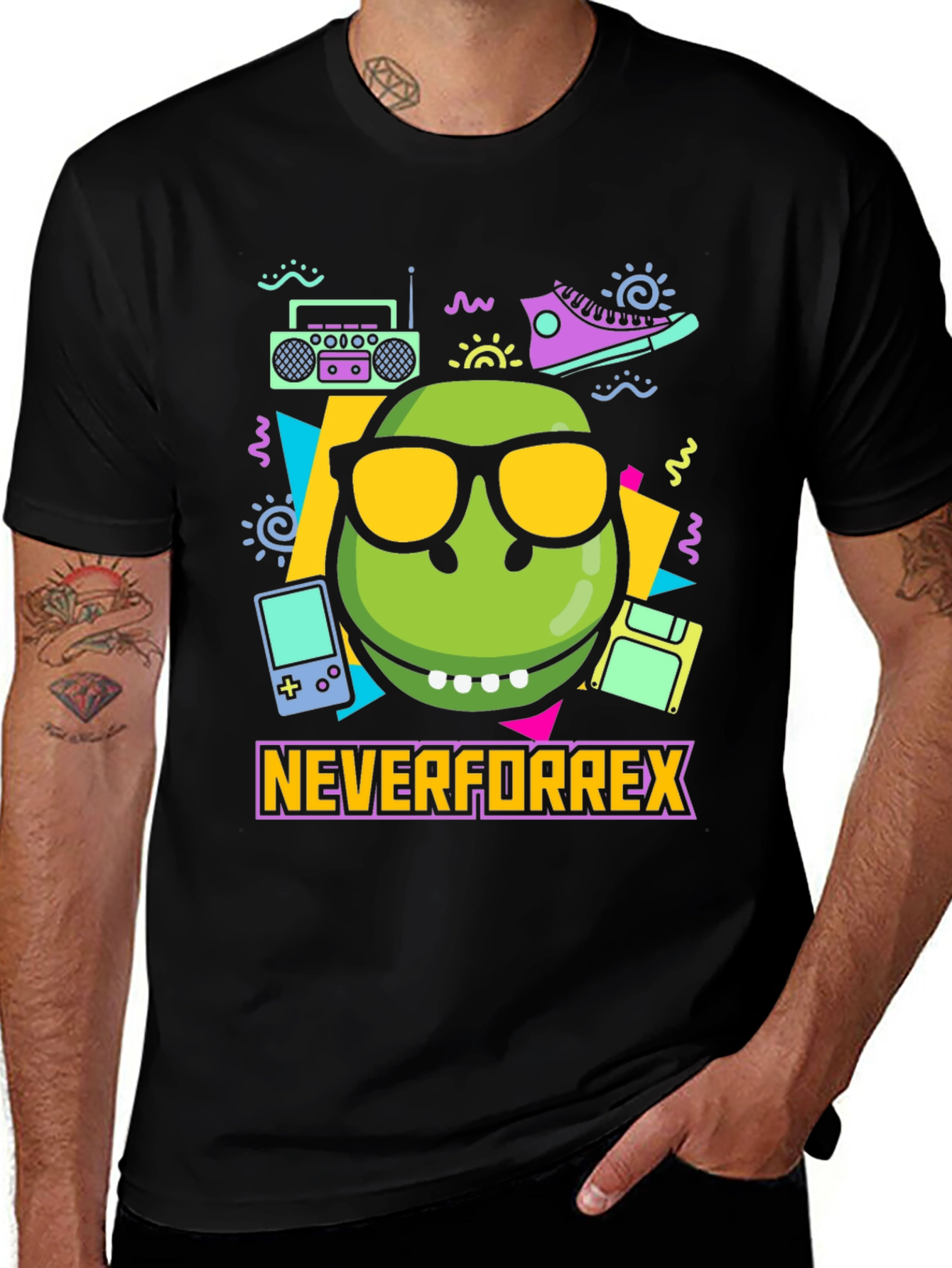 Variant 16 of NeverForRex Retro T-Shirt