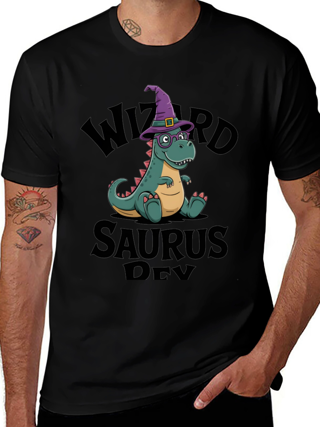 Variant 20 of Wizard Saurus Dev T-Shirt