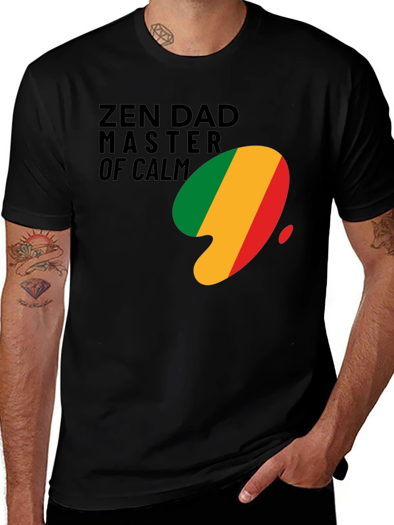 Variant 2 of Zen Dad Master of Calm T-Shirt
