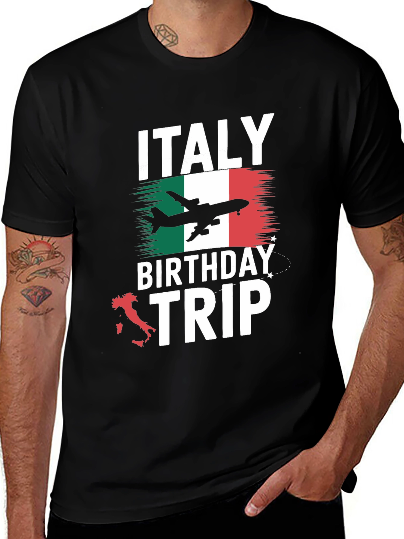 Italy Birthday Trip Graphic T-Shirt