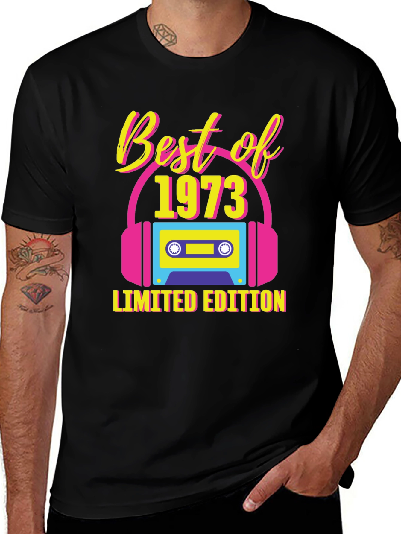 Variant 20 of Best of 1973 Limited Edition Cassette T-Shirt