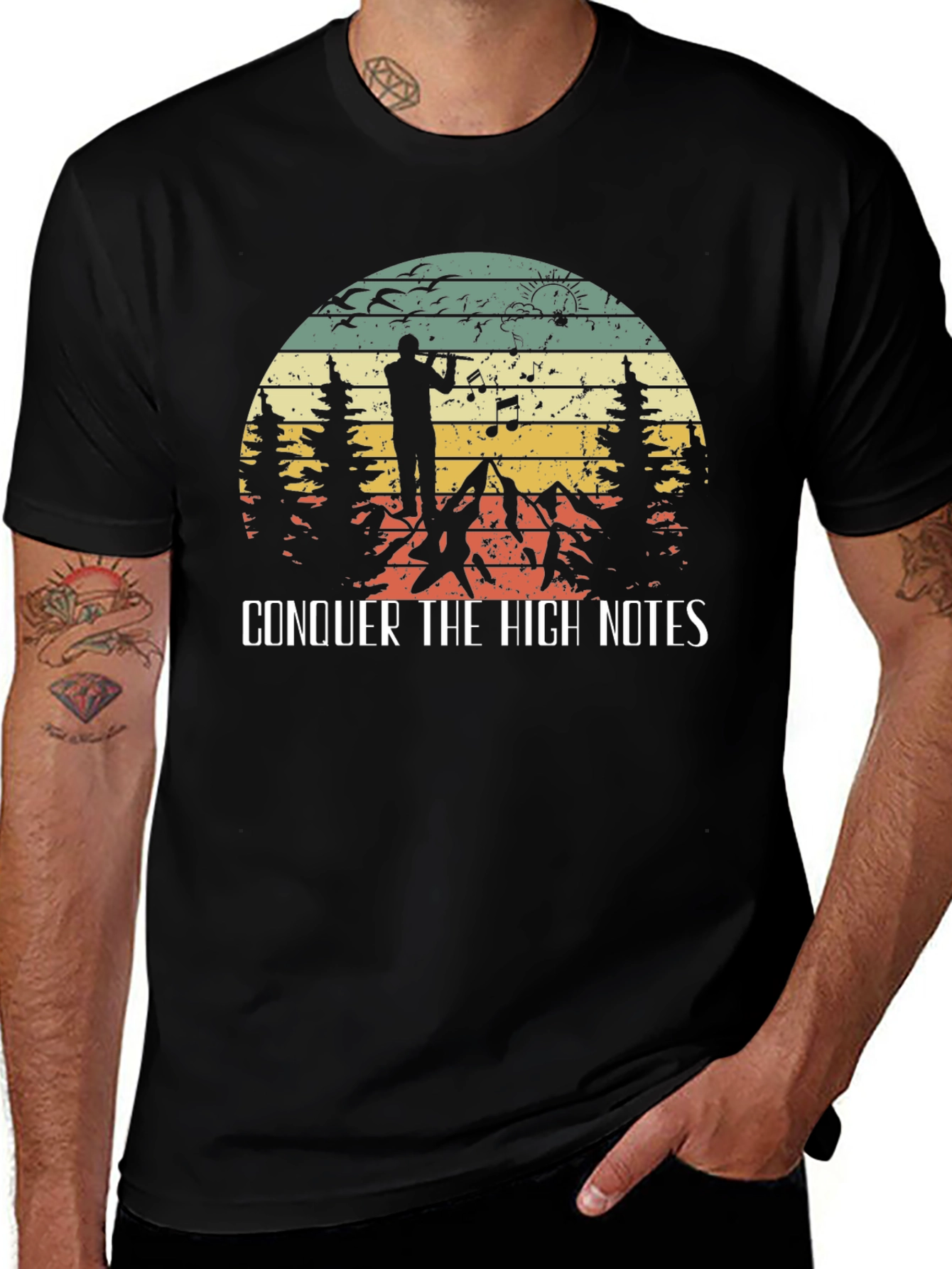 Variant 30 of Conquer the High Notes T-Shirt