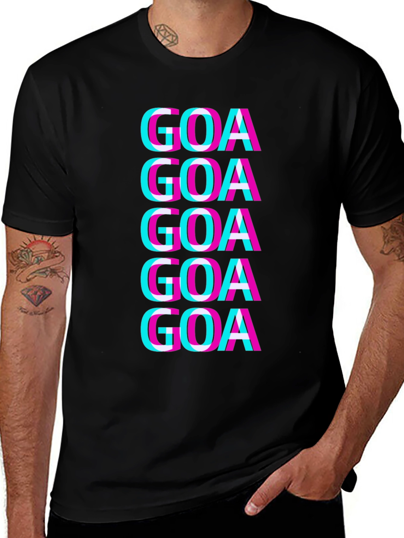 Goa Graphic Tee - Trendy Tourist T-Shirt