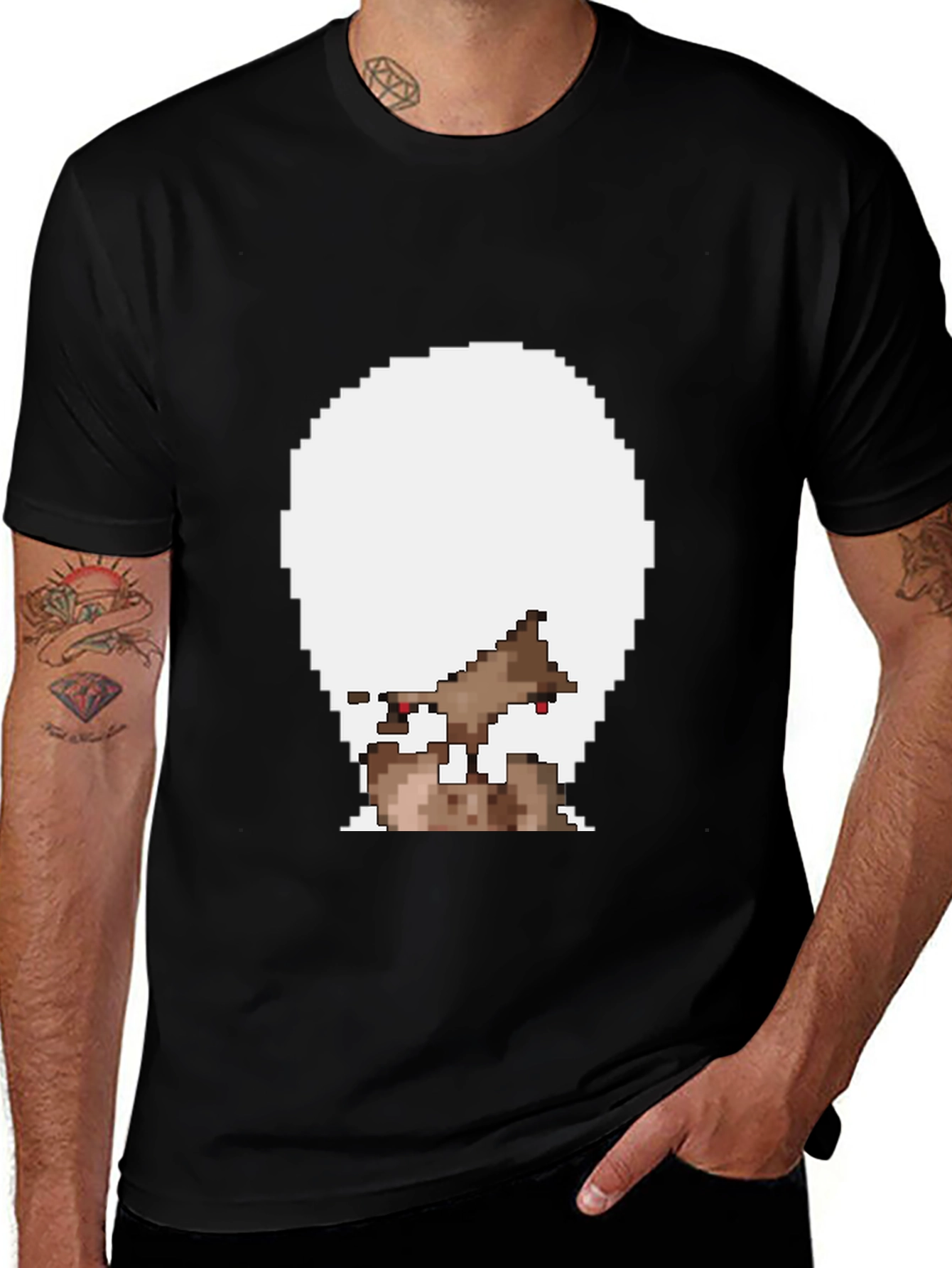 Variant 28 of Pixelated T-Shirt - Unique Design