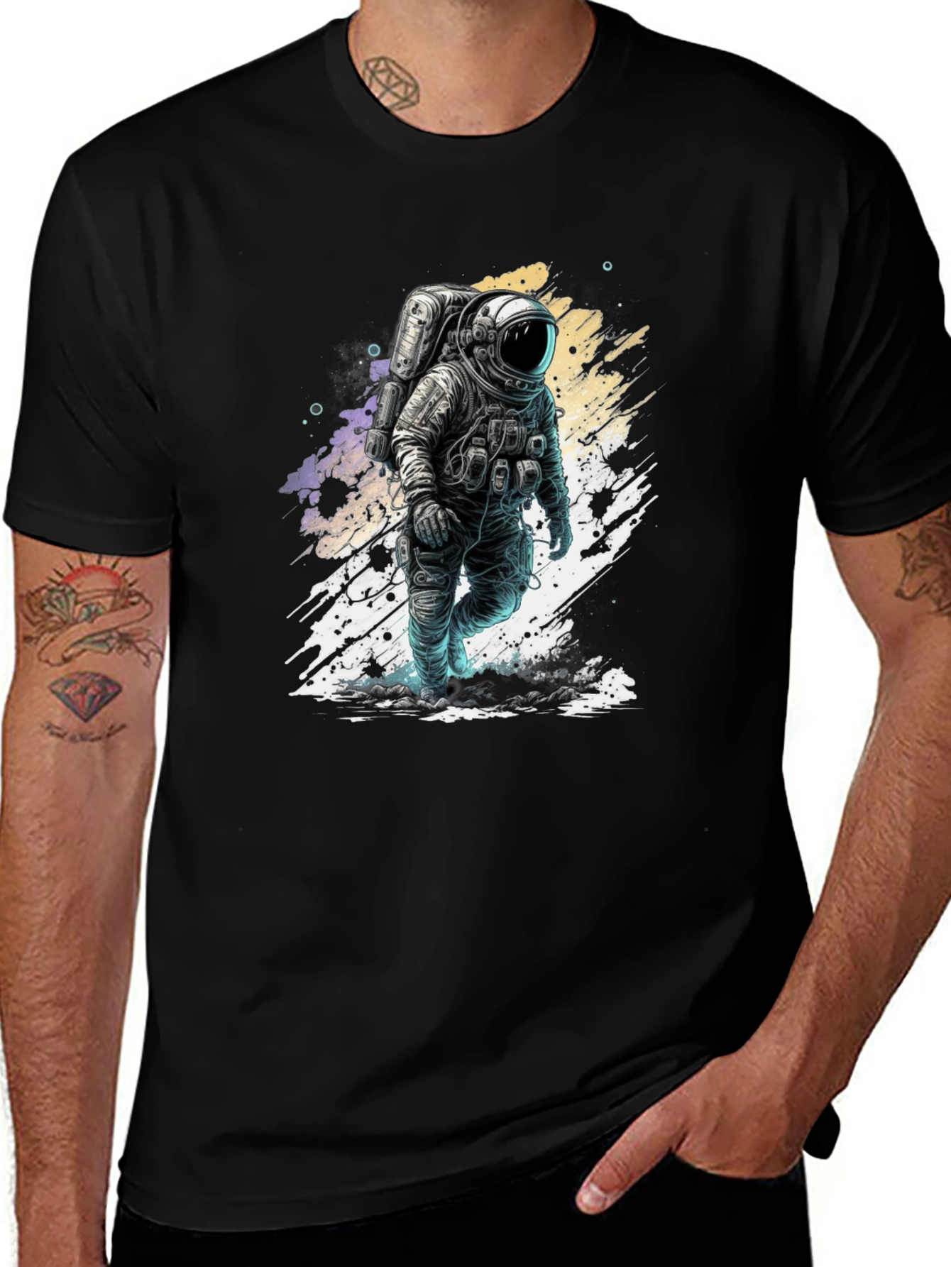 Astronaut Graphic T-Shirt - Space Explorer Tee