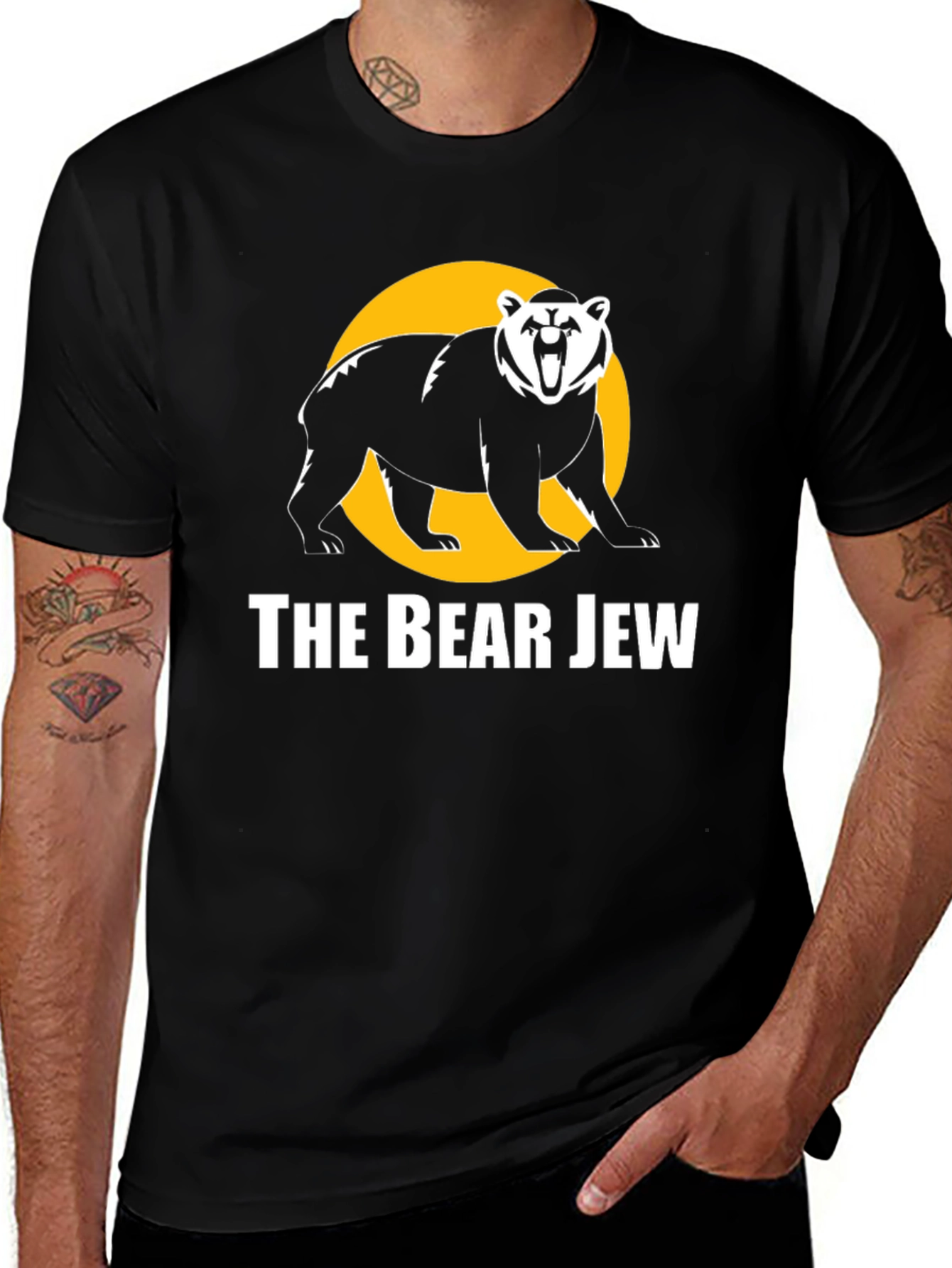The Bear Jew T-Shirt - Bold Graphic Tee