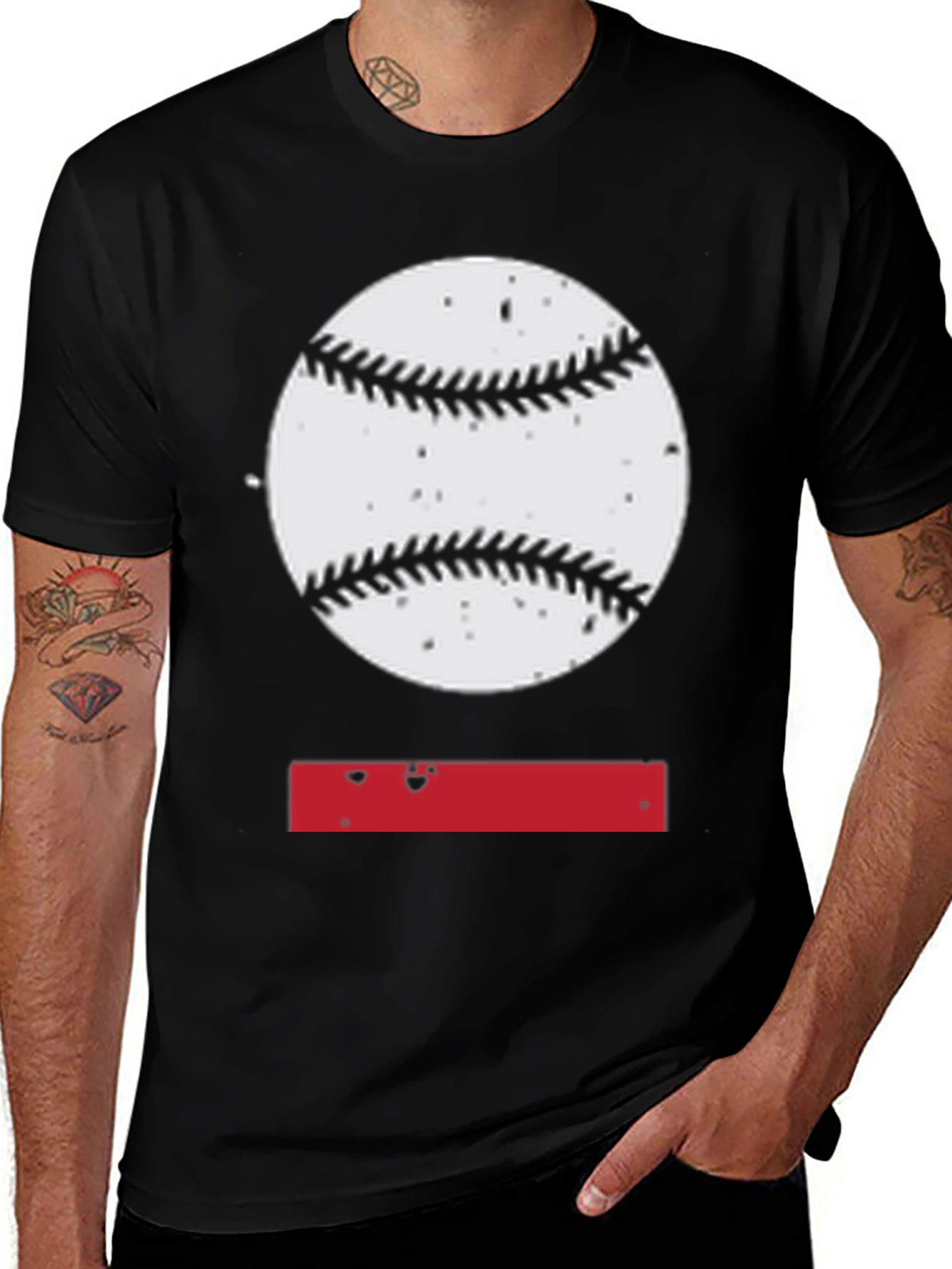 Variant 9 of Vintage Baseball Graphic T-Shirt