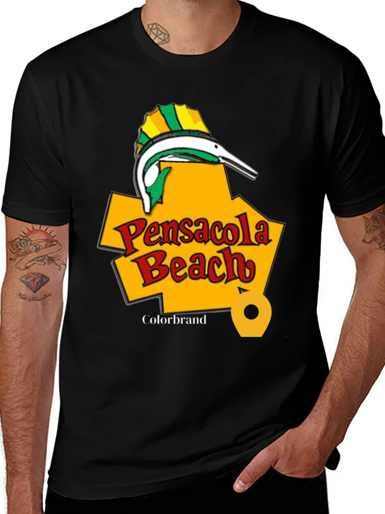 Pensacola Beach Marlin T-Shirt