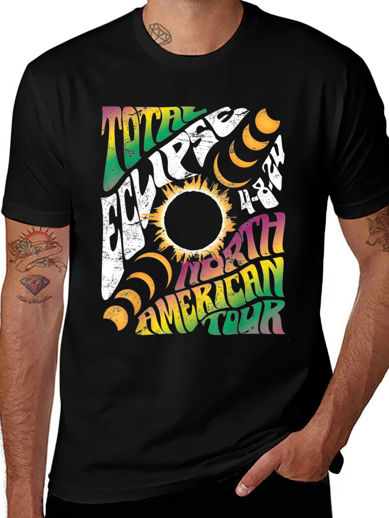 Total Eclipse North American Tour 4-8-24 Graphic T-Shirt