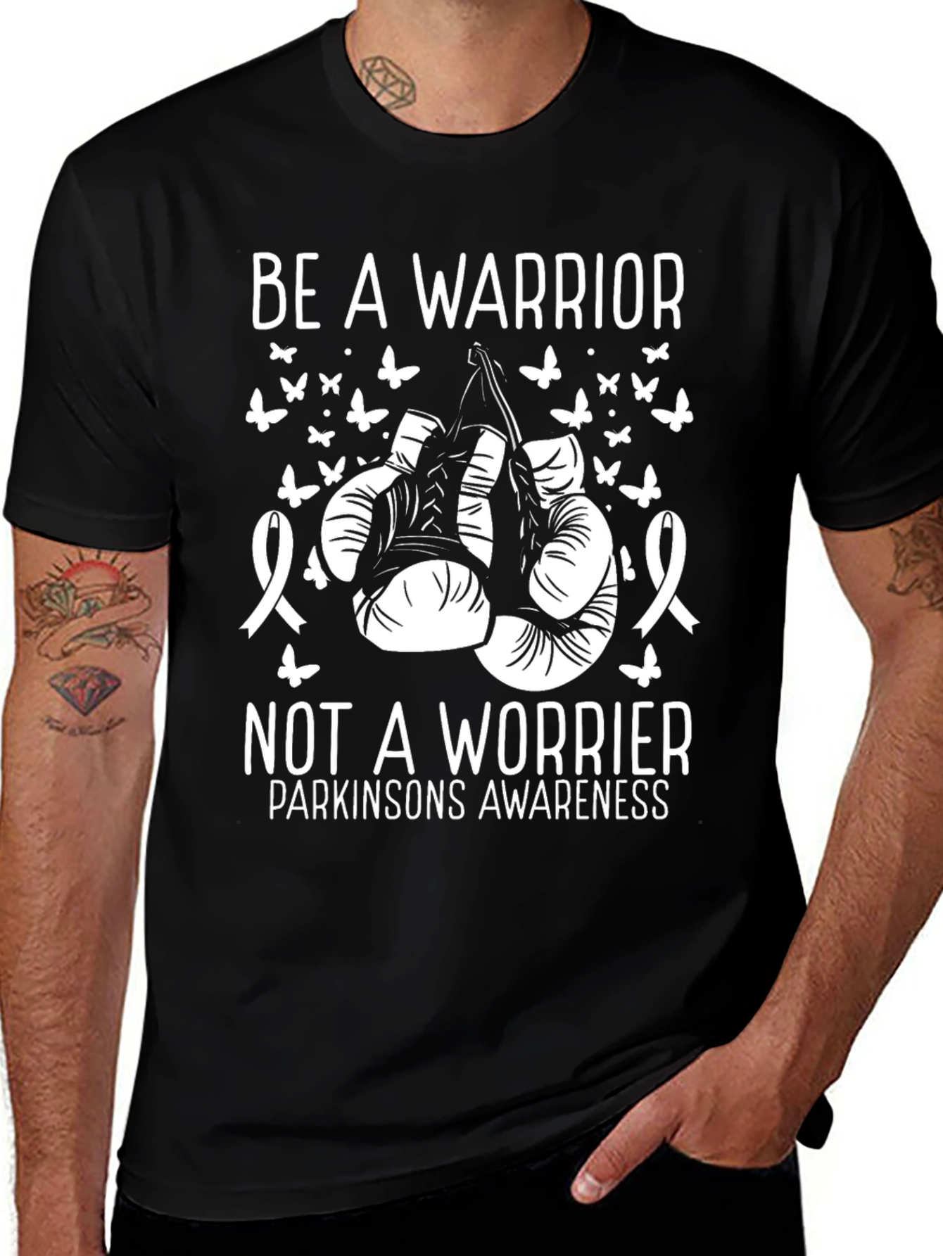 Be a Warrior Parkinson's Awareness Graphic Tee