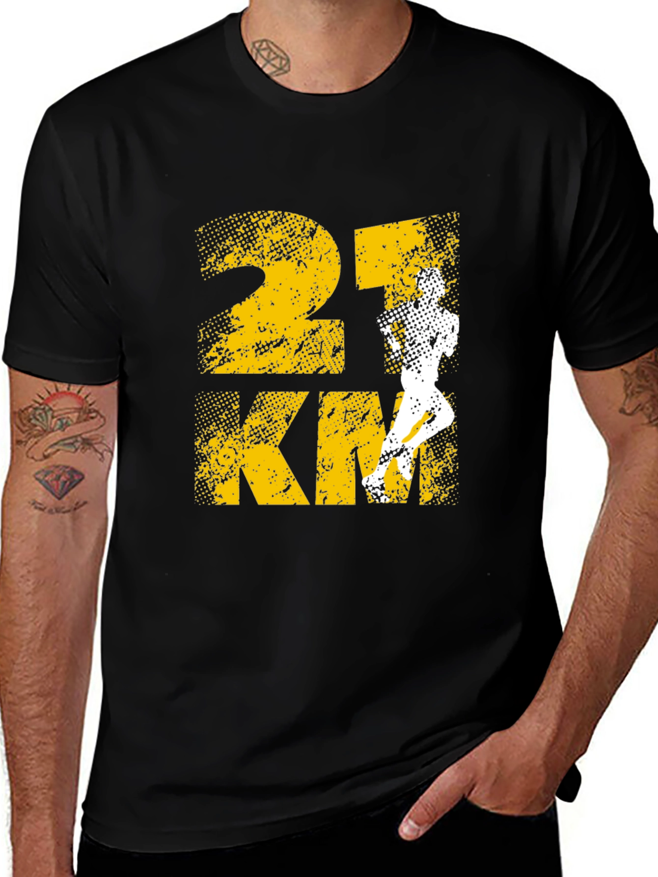 Variant 23 of 21KM Running T-Shirt - Performance Apparel