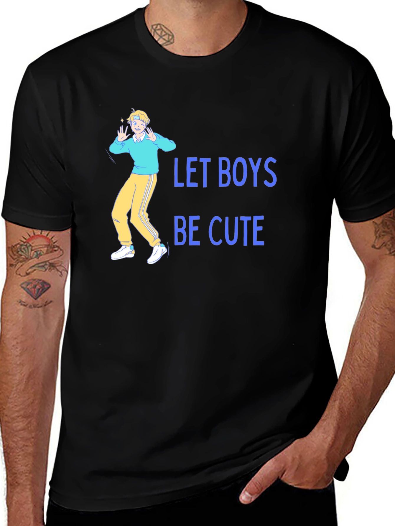 Variant 8 of Let Boys Be Cute T-Shirt