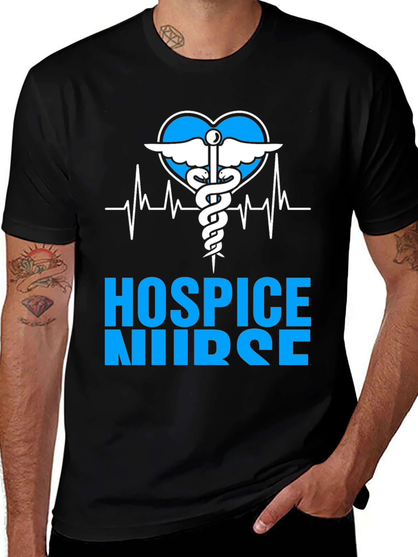 Hospice Nurse T-Shirt - Medical Professional Apparel