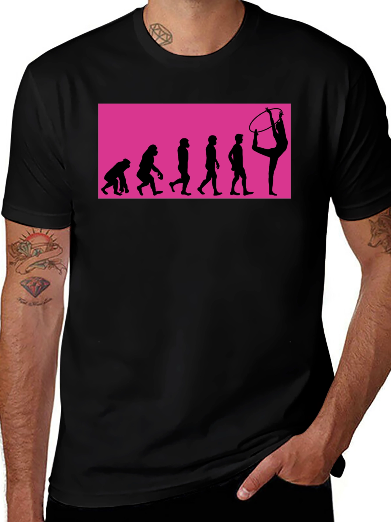 Variant 29 of Evolution of Rhythmic Gymnastics T-Shirt